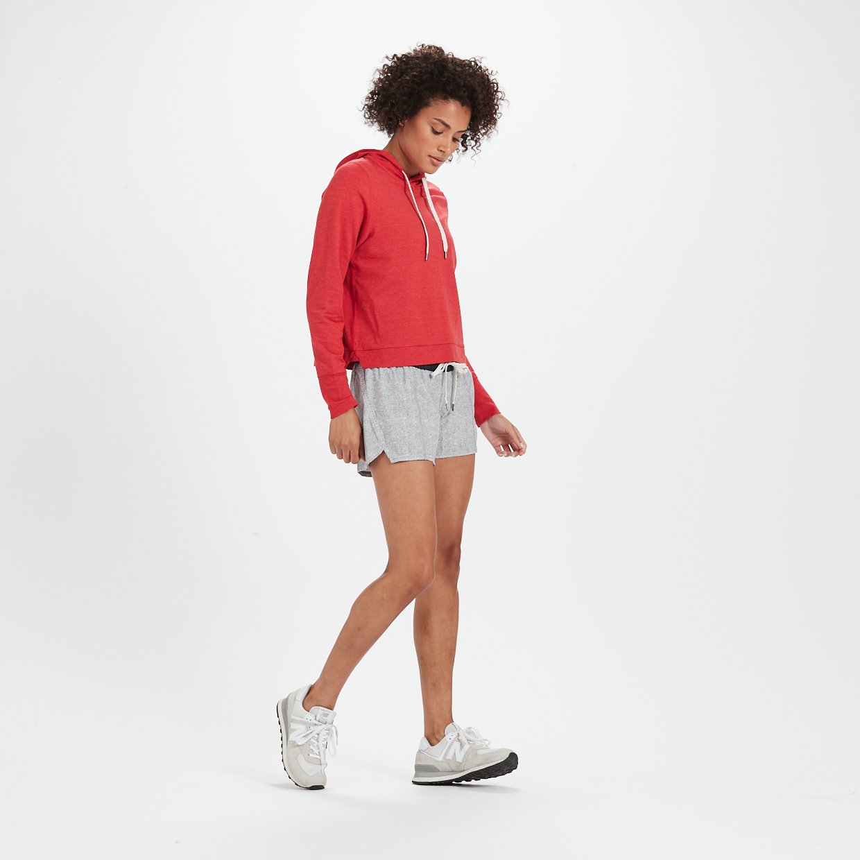 Halo Essential Hoodie | Melon Heather