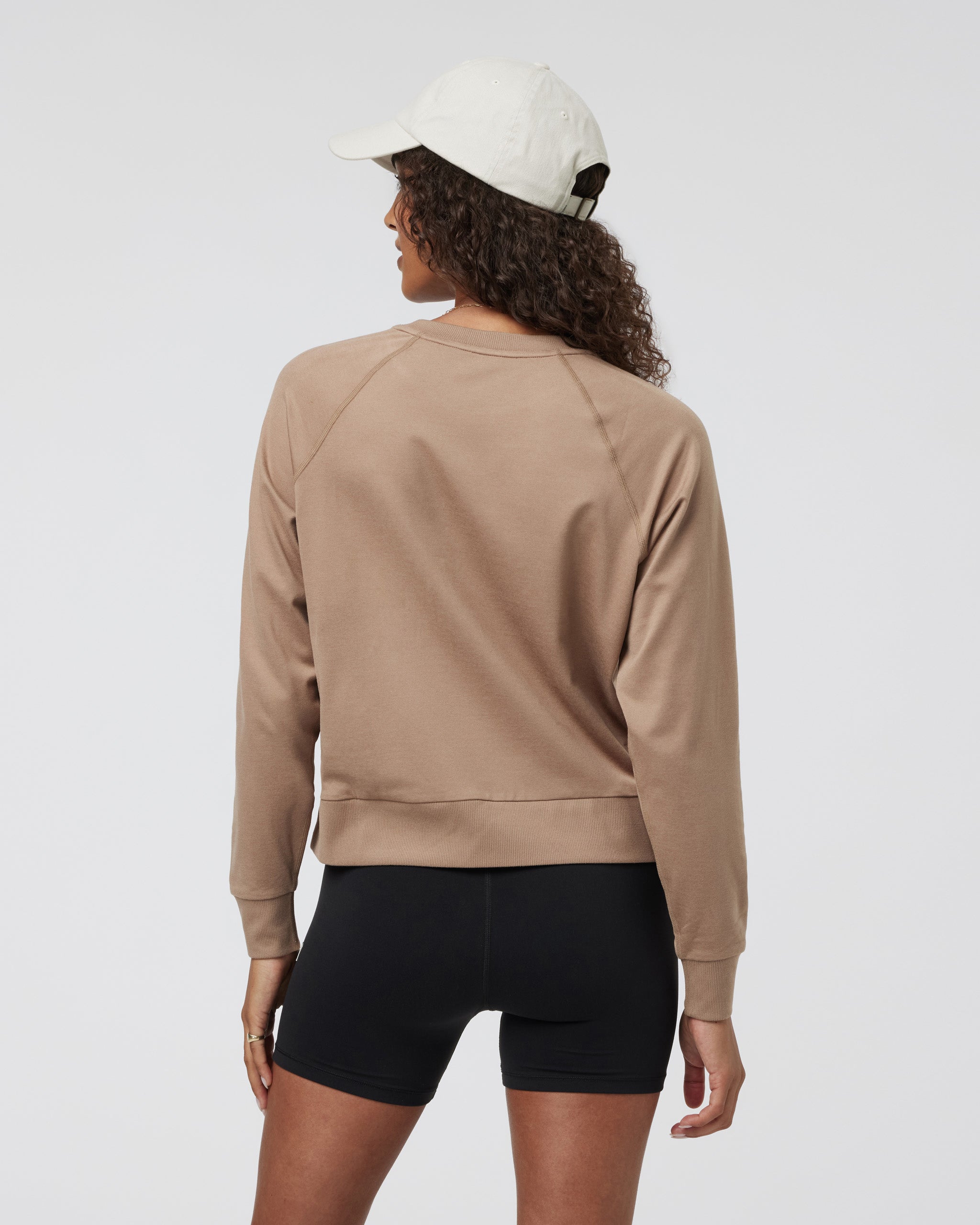 Long Sleeve Halo Crew | Goldenrod Heather