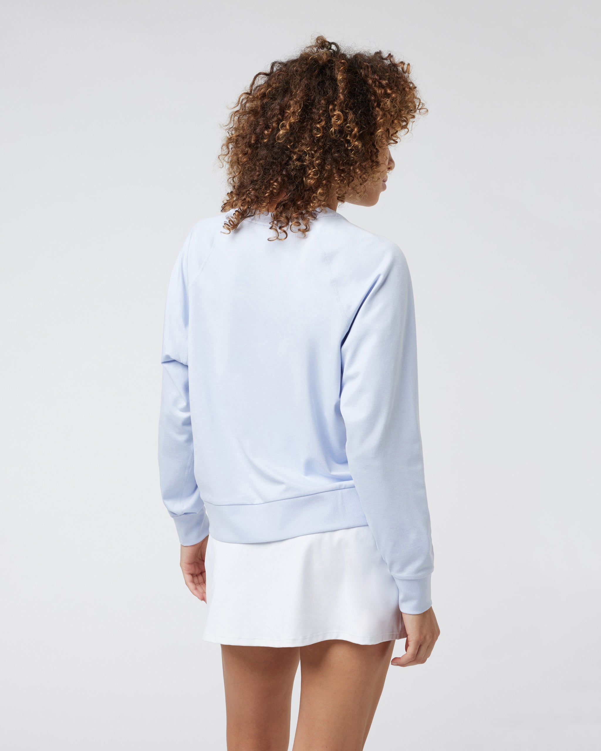 Long Sleeve Halo Crew | Peri Heather