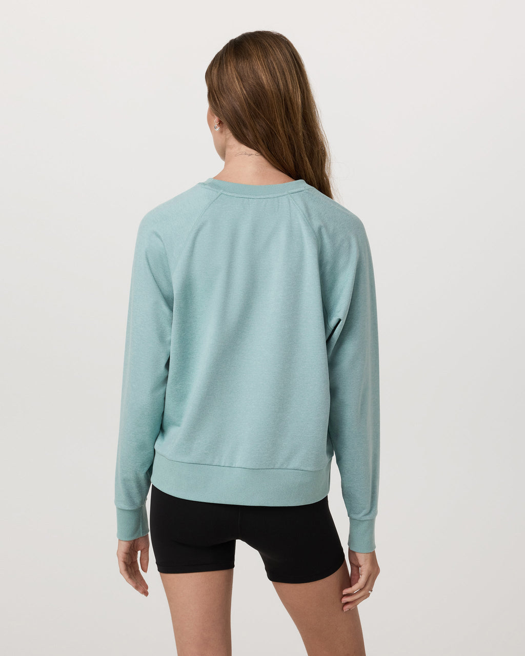 Long-Sleeve Halo Crew | Sea Spray Heather