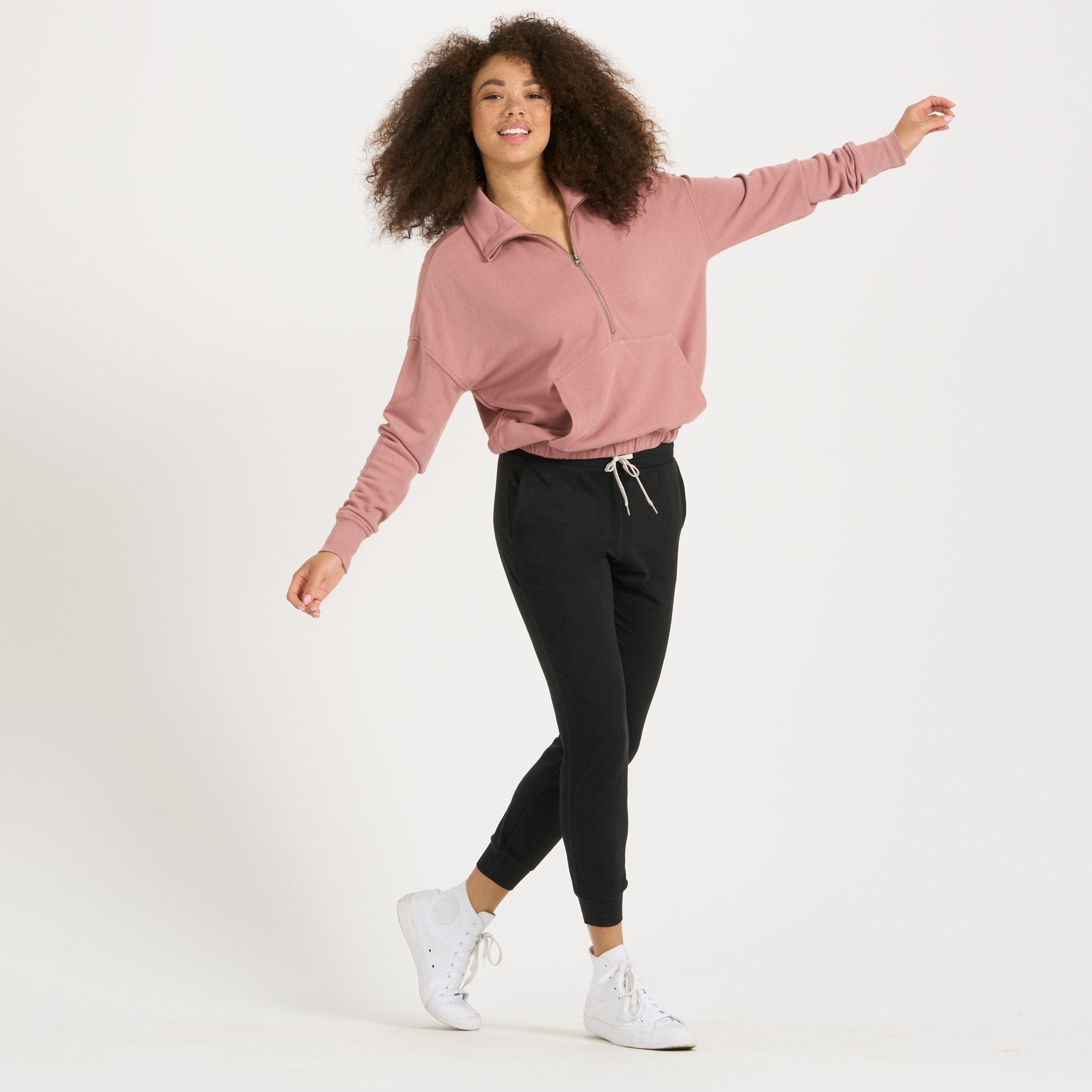 Sunnyside Half Zip | Burnt Clay