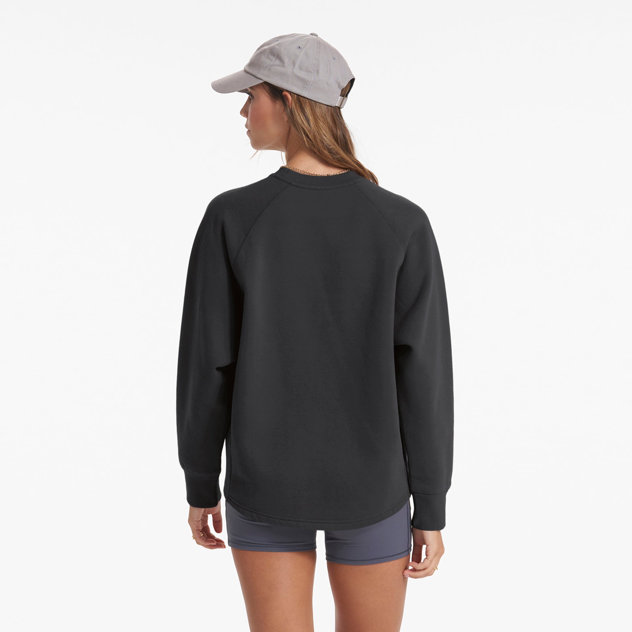 Restore Oversized Crew | Washed Black