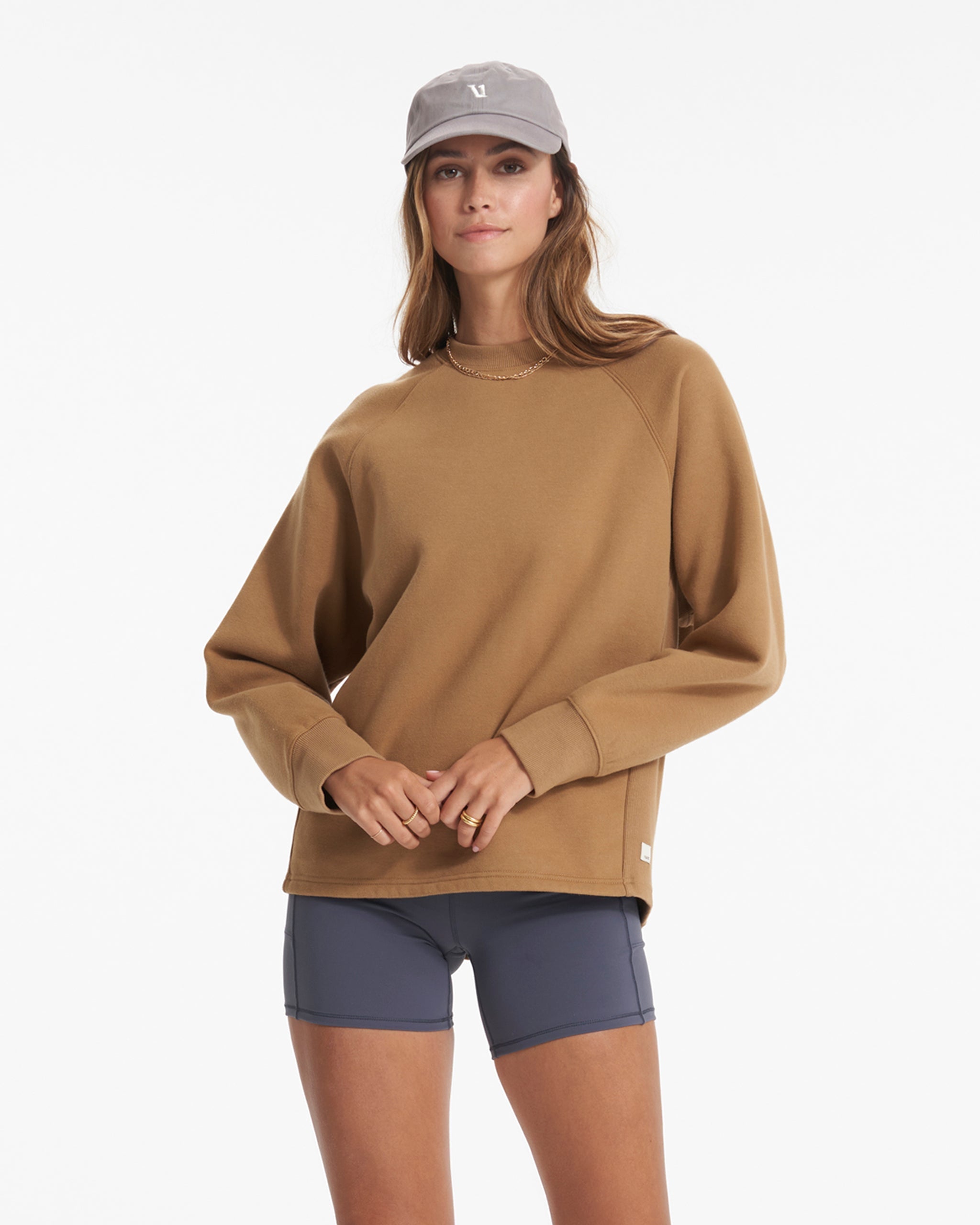 Restore Oversized Crew | Wheat