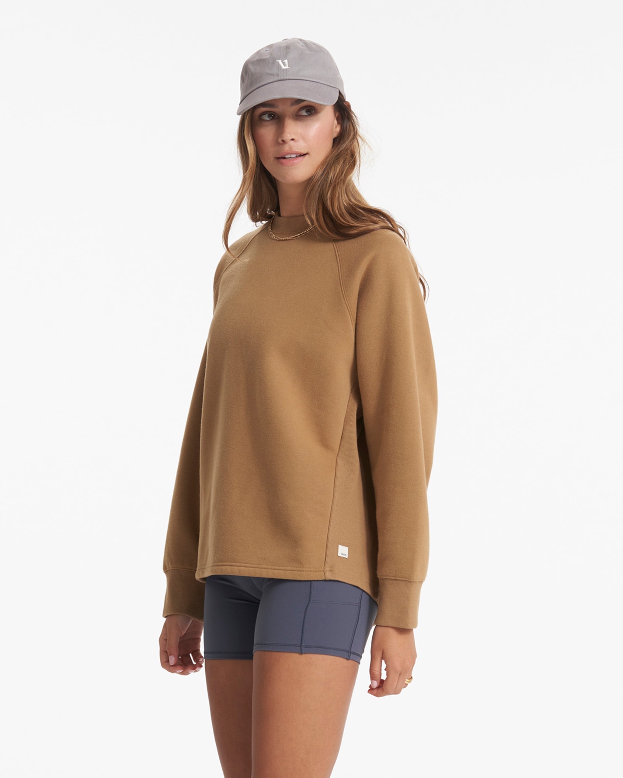 Restore Oversized Crew | Wheat