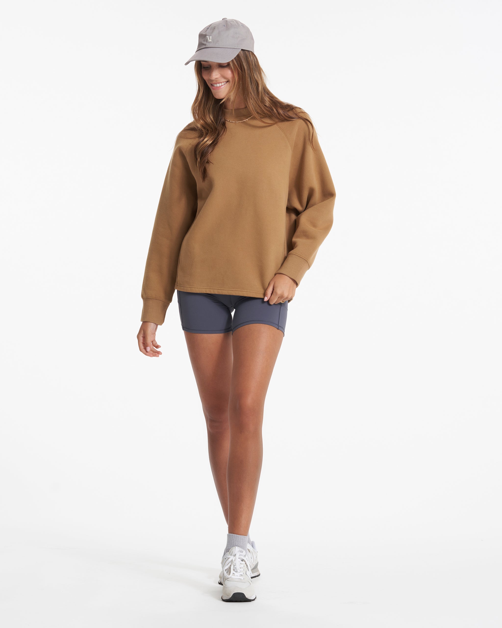 Restore Oversized Crew | Wheat