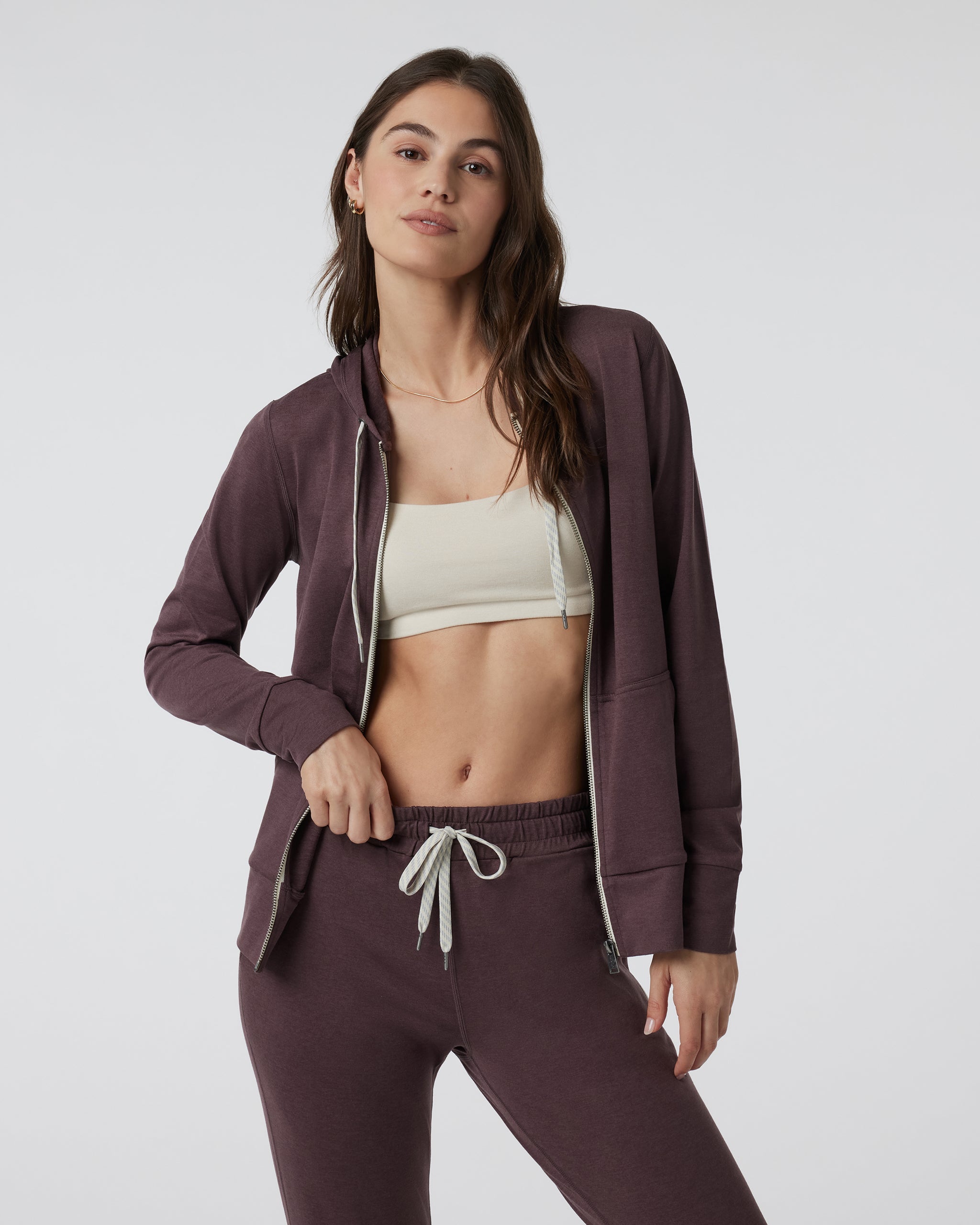 Halo Performance Hoodie 2.0 | Elderberry Heather