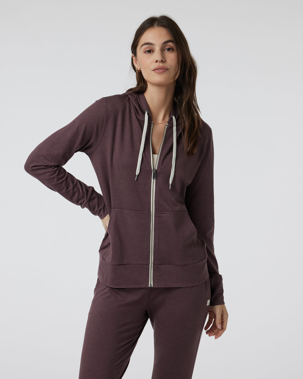 Halo Performance Hoodie 2.0 | Elderberry Heather