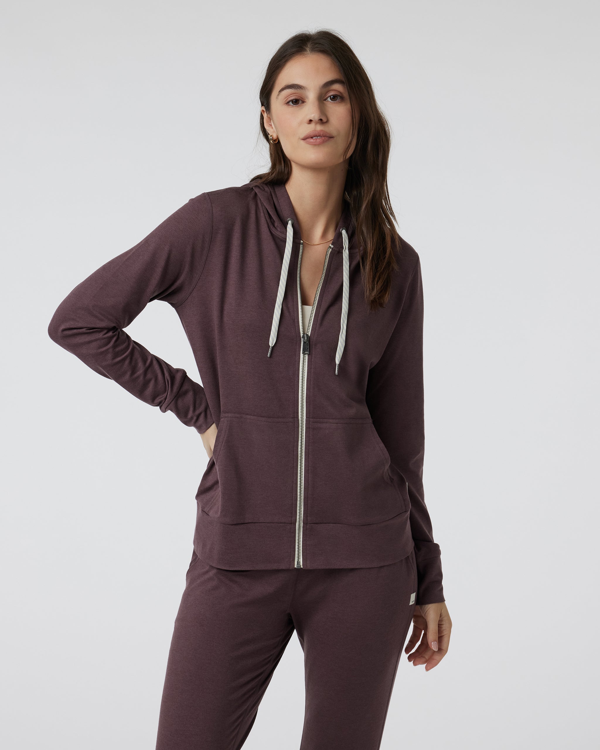 Halo Performance Hoodie 2.0 | Elderberry Heather