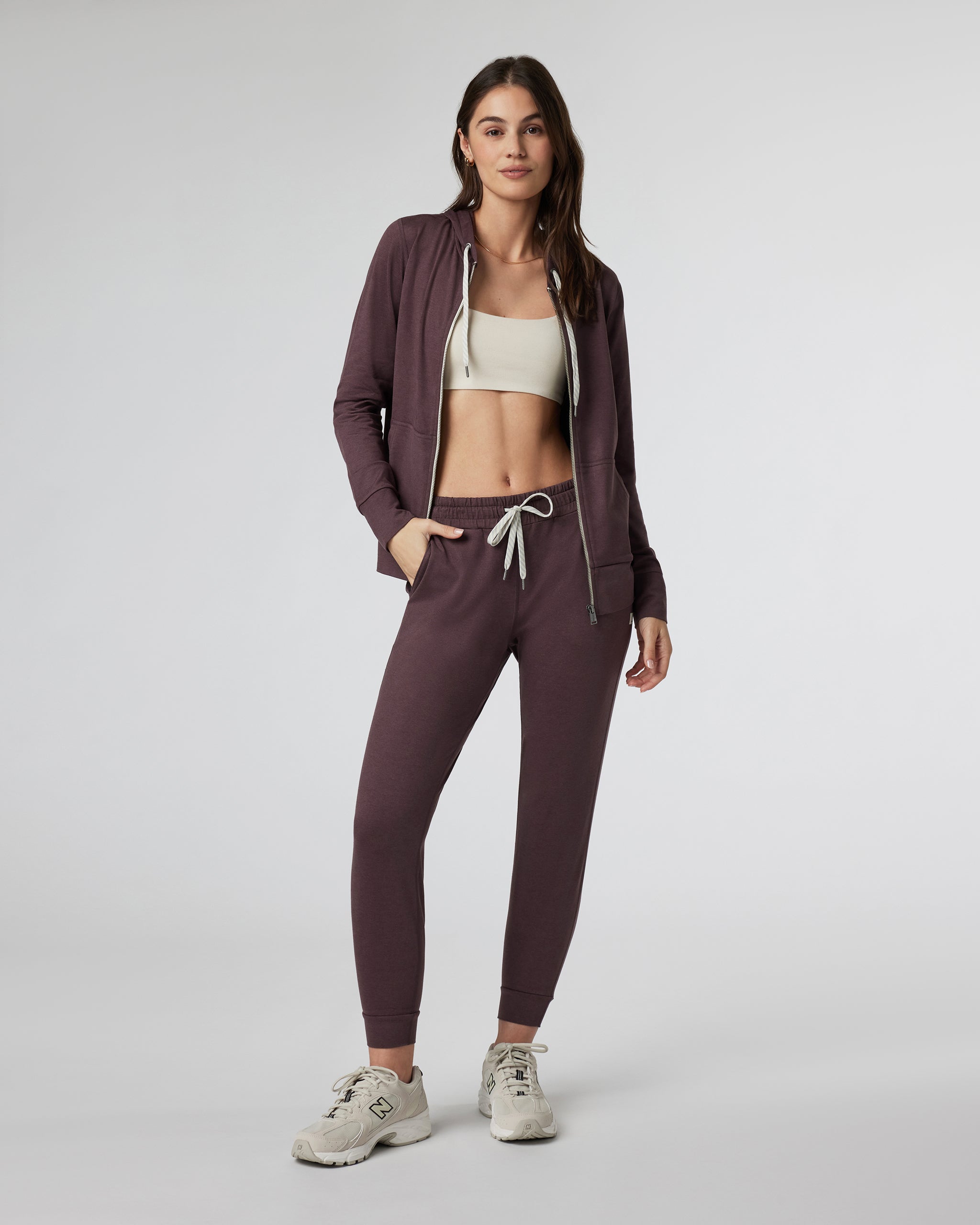 Halo Performance Hoodie 2.0 | Elderberry Heather
