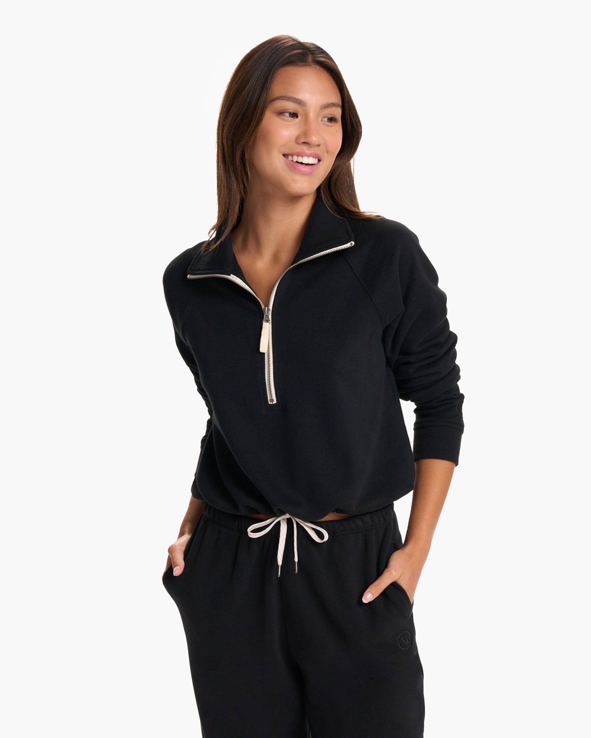 Sedona Half Zip | Black