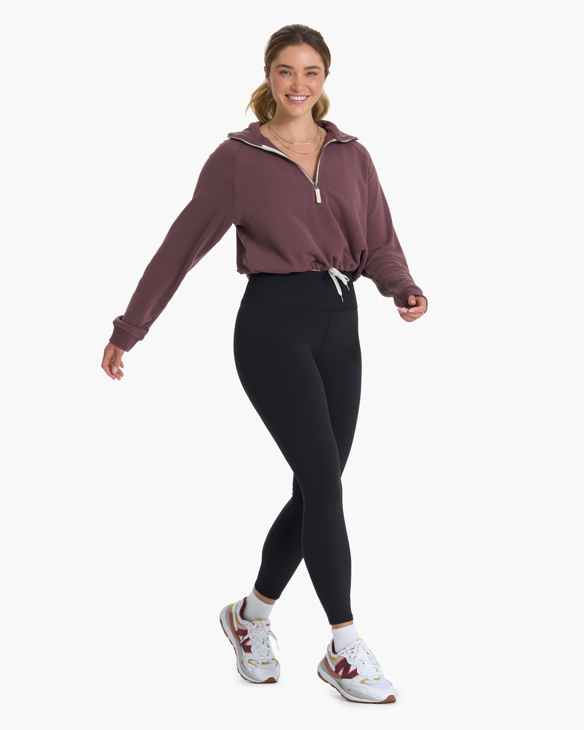 Sedona Half Zip | Chestnut