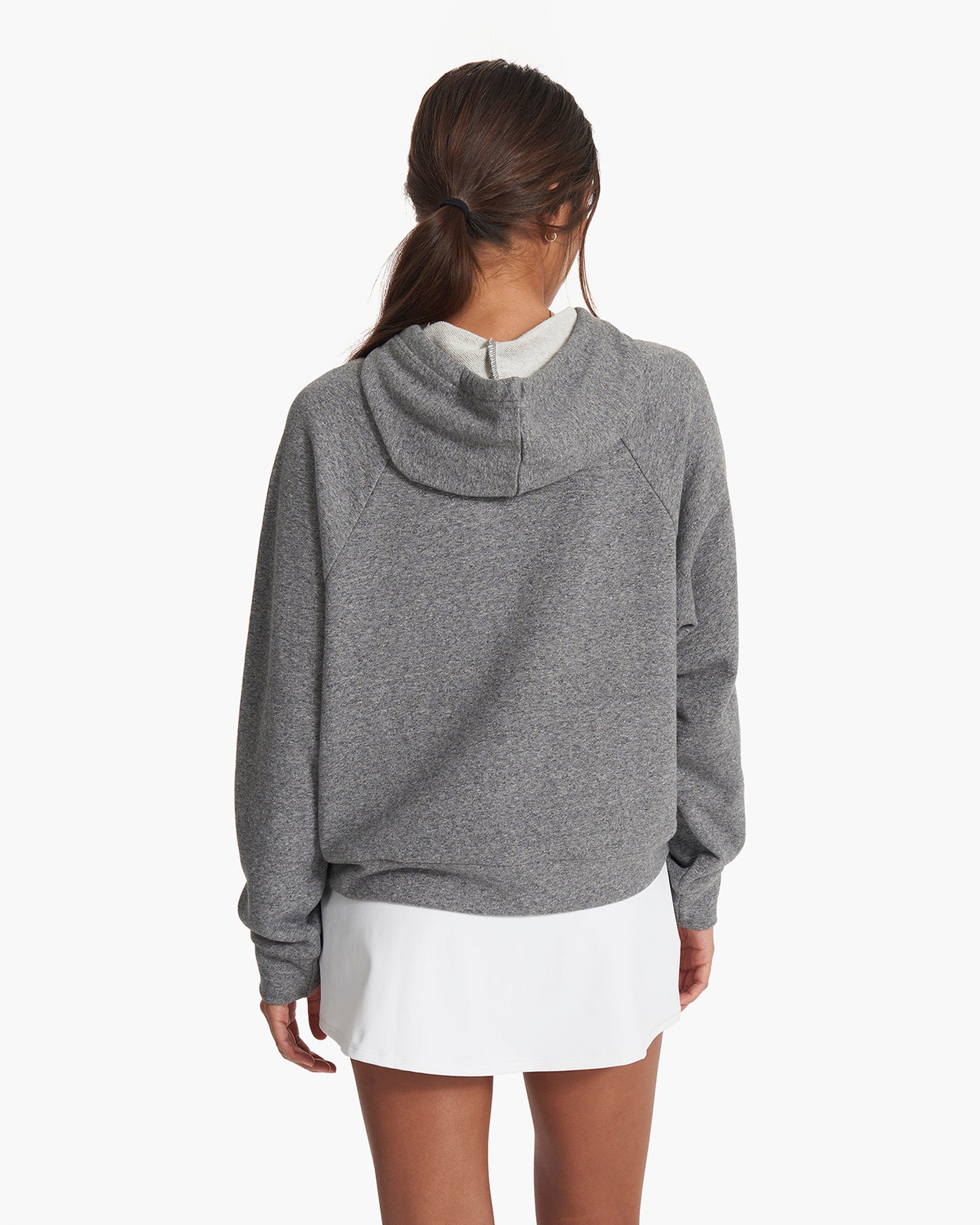 Colorblock Hoodie | Heather Grey