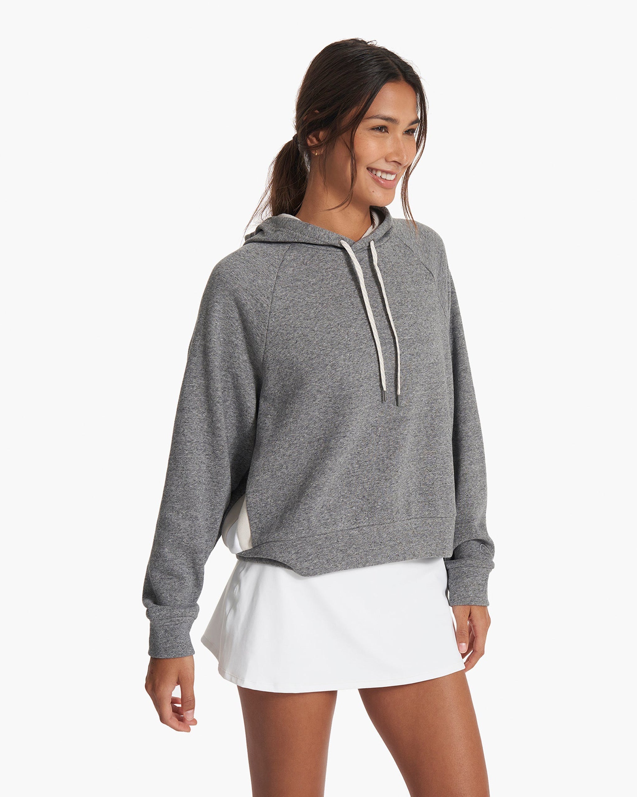 Colorblock Hoodie | Heather Grey