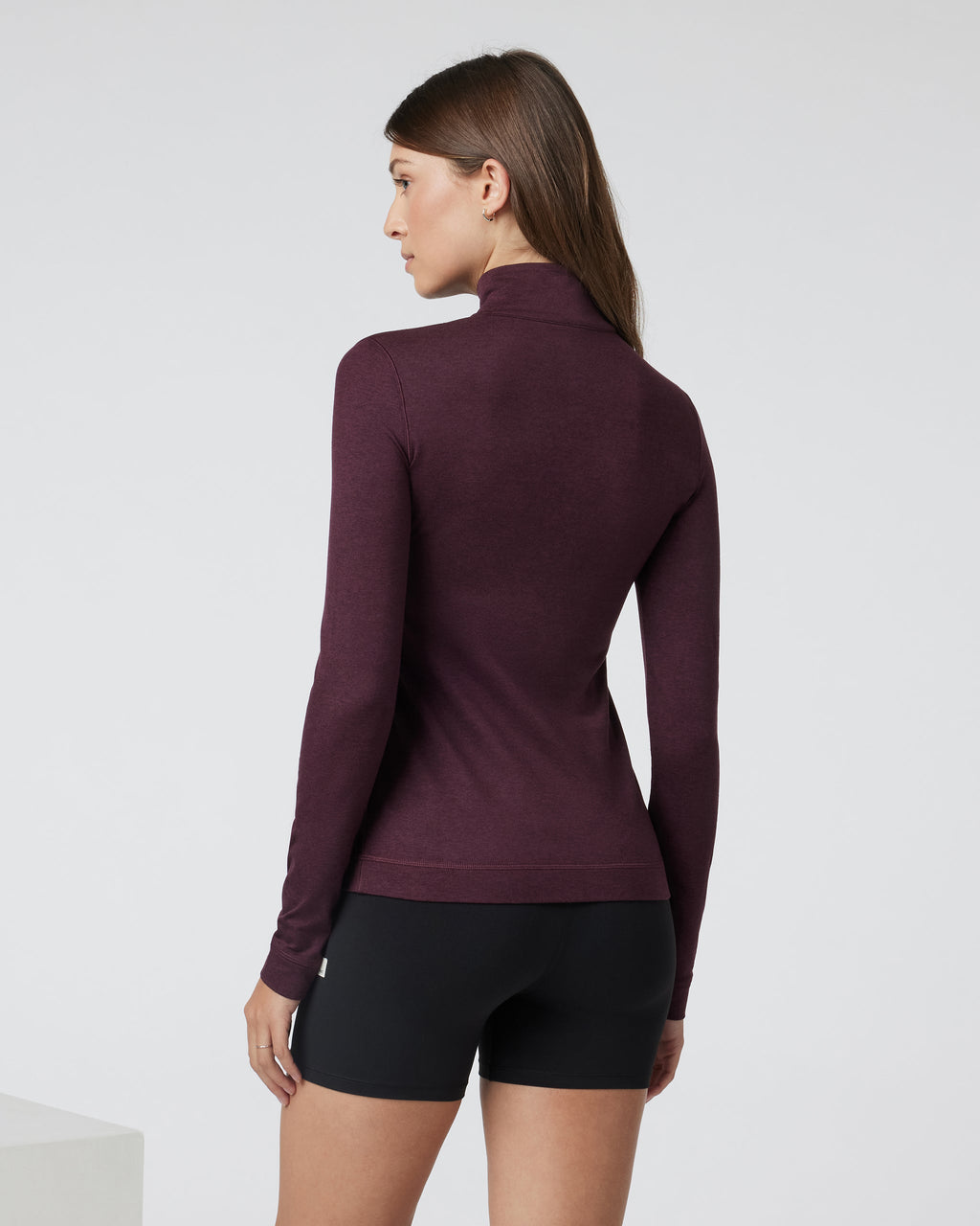 Halo Essential Half Zip | Cerise Heather