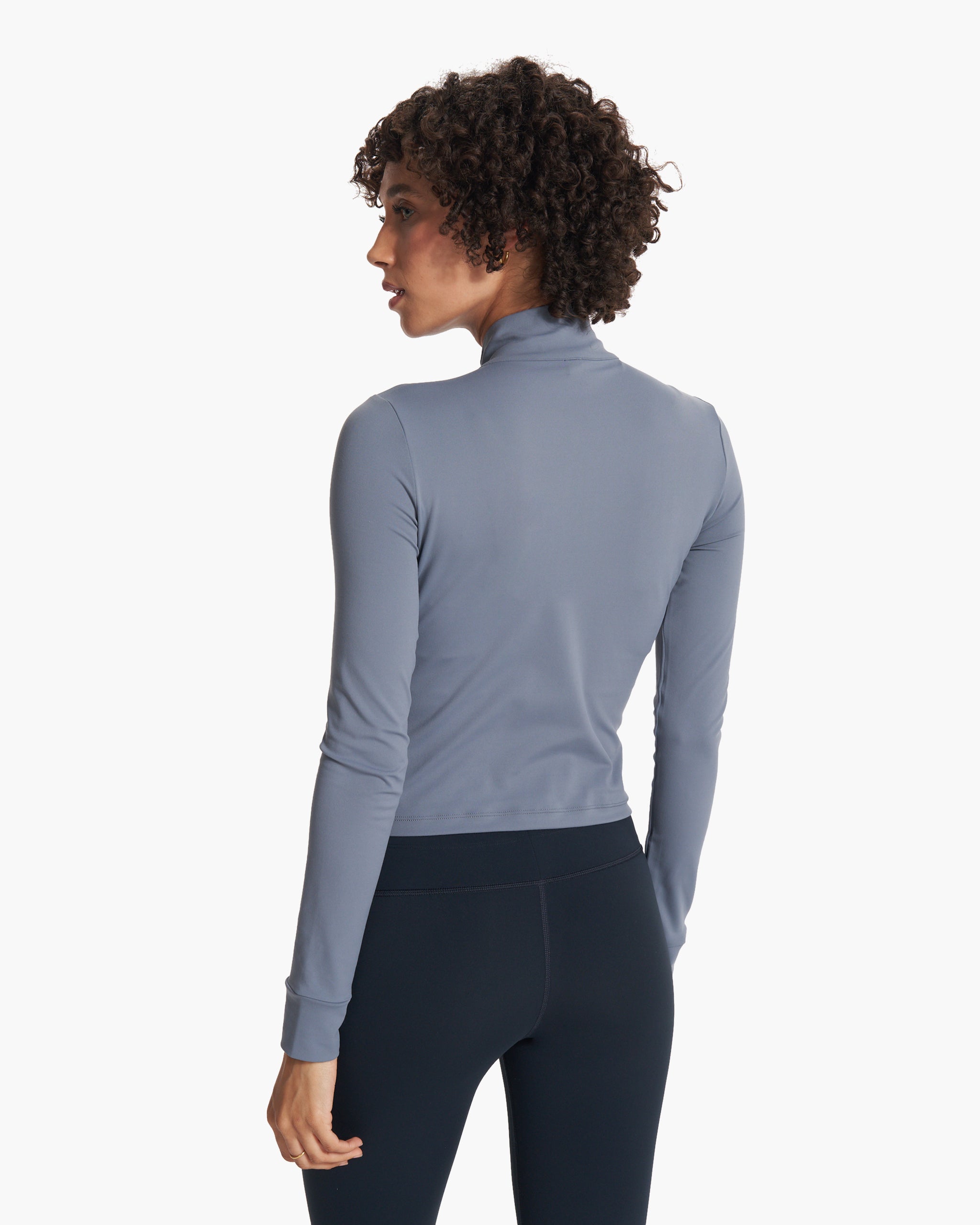 Studio Half Zip | Light Azure