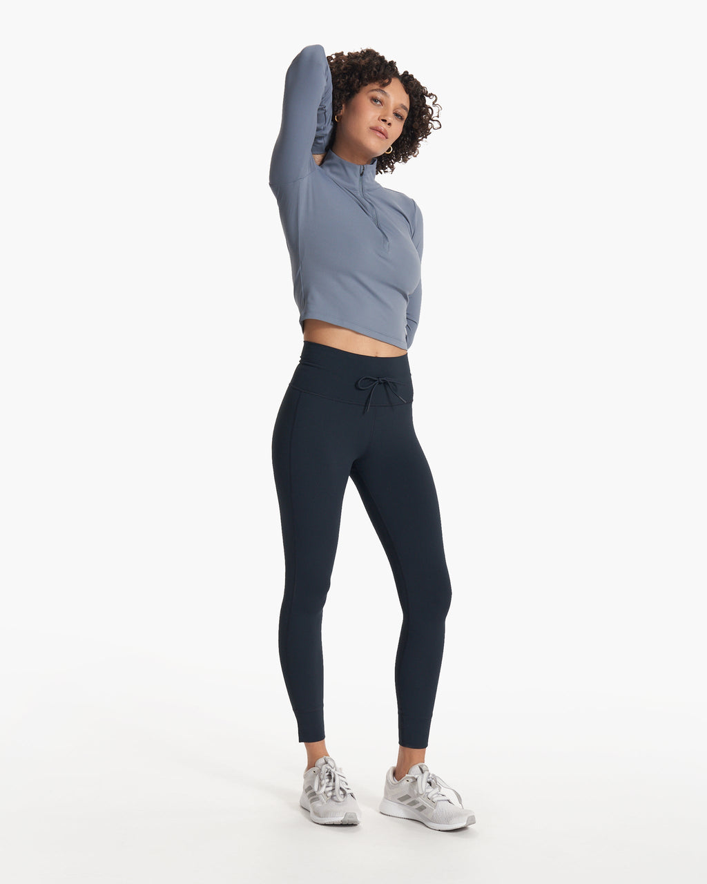 Studio Half Zip | Light Azure