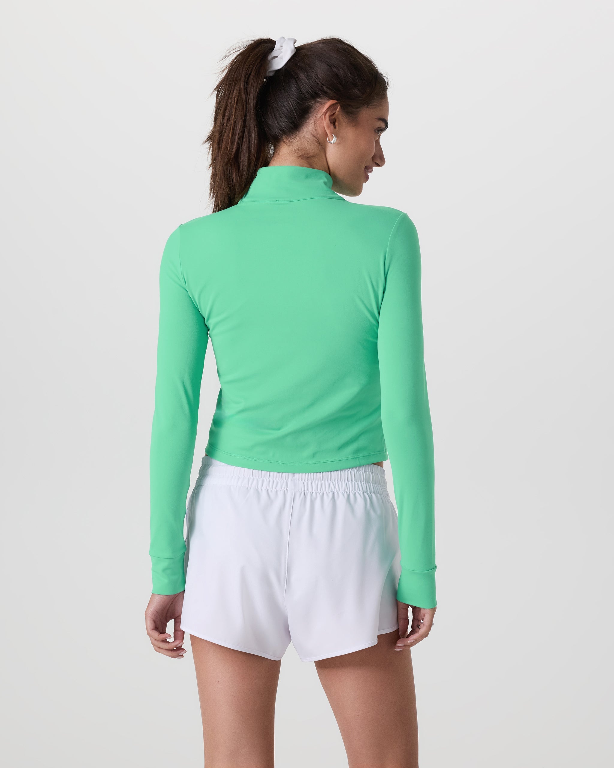 Studio Half Zip | Light Bergamot