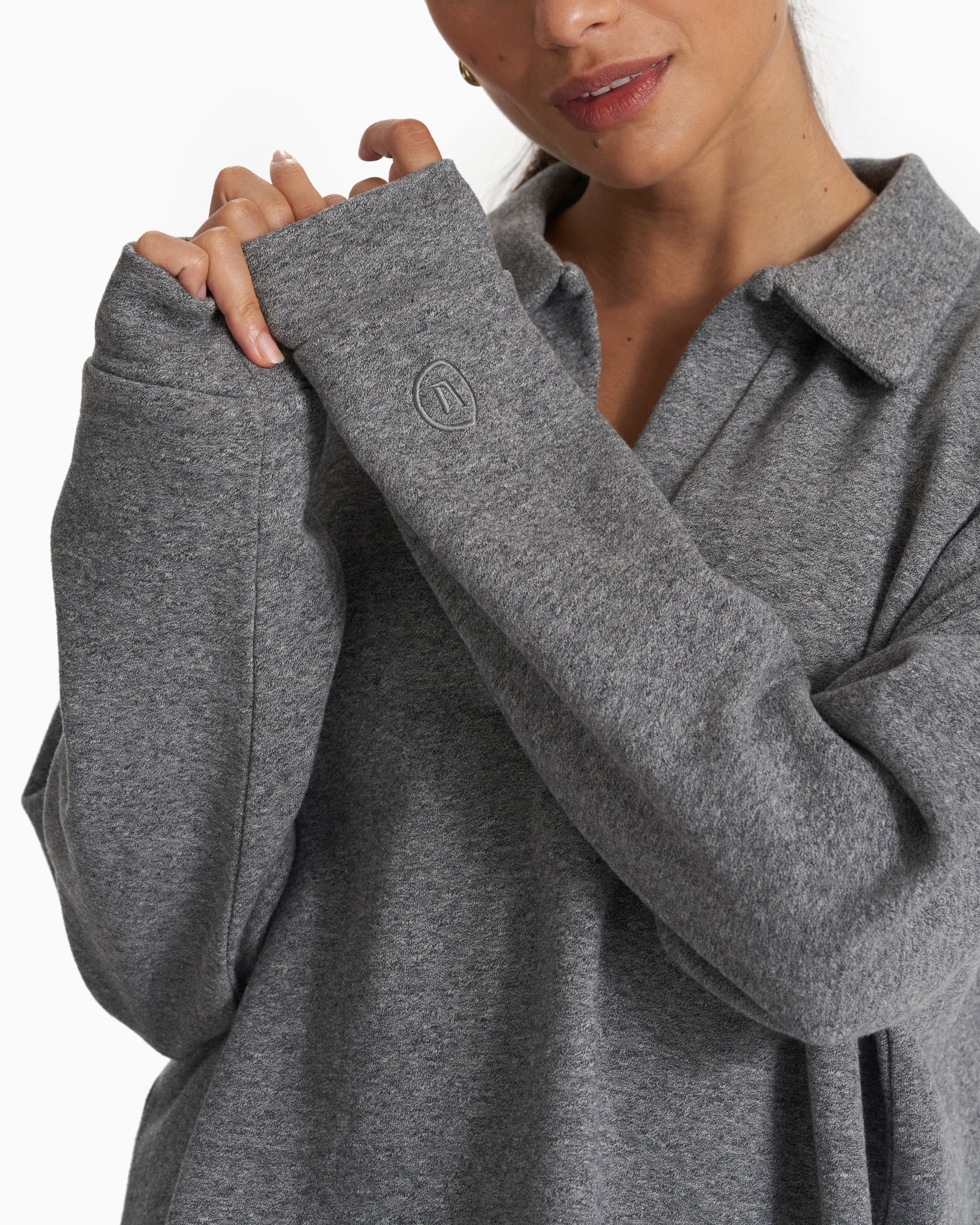 Sedona Polo | Heather Grey