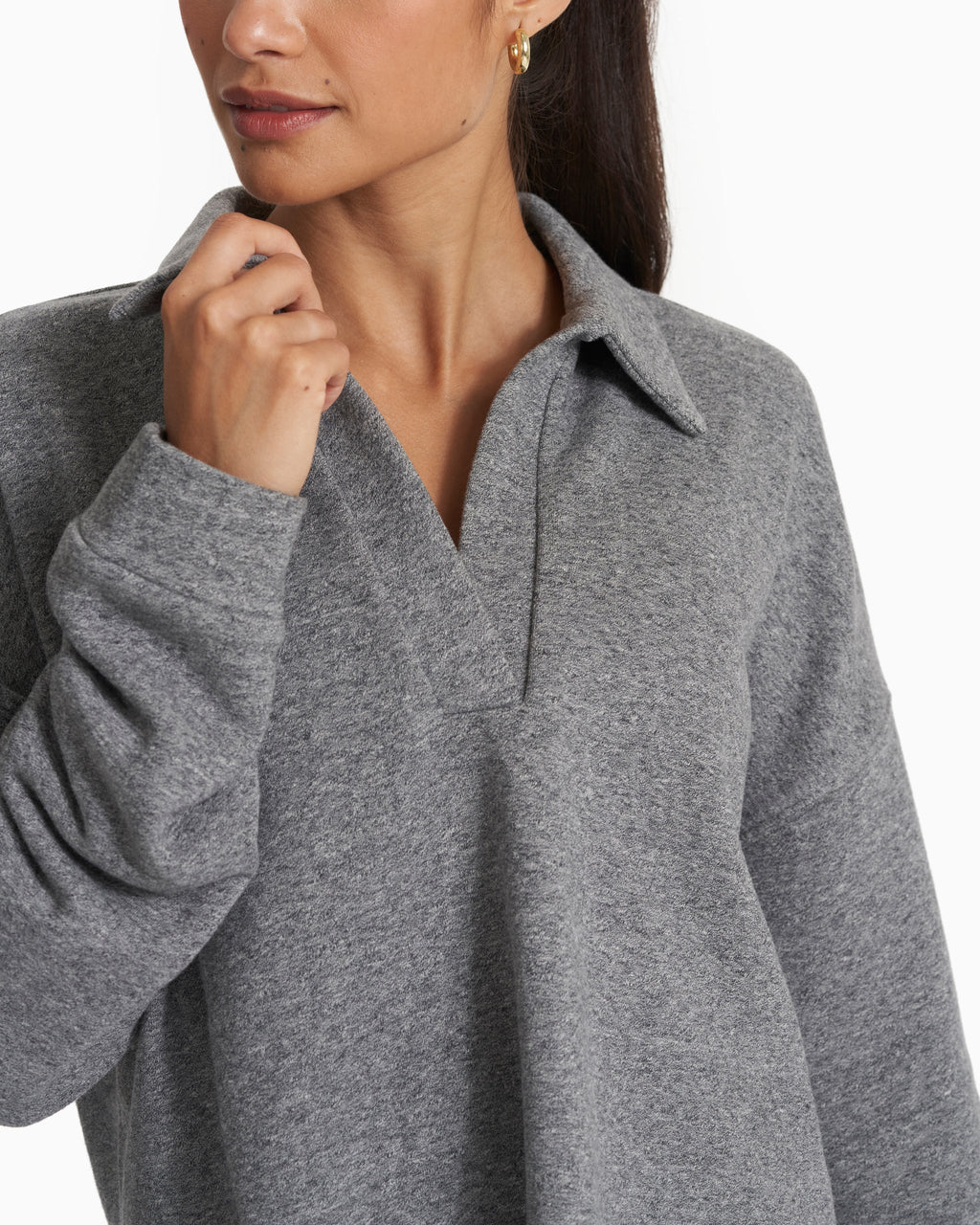 Sedona Polo | Heather Grey