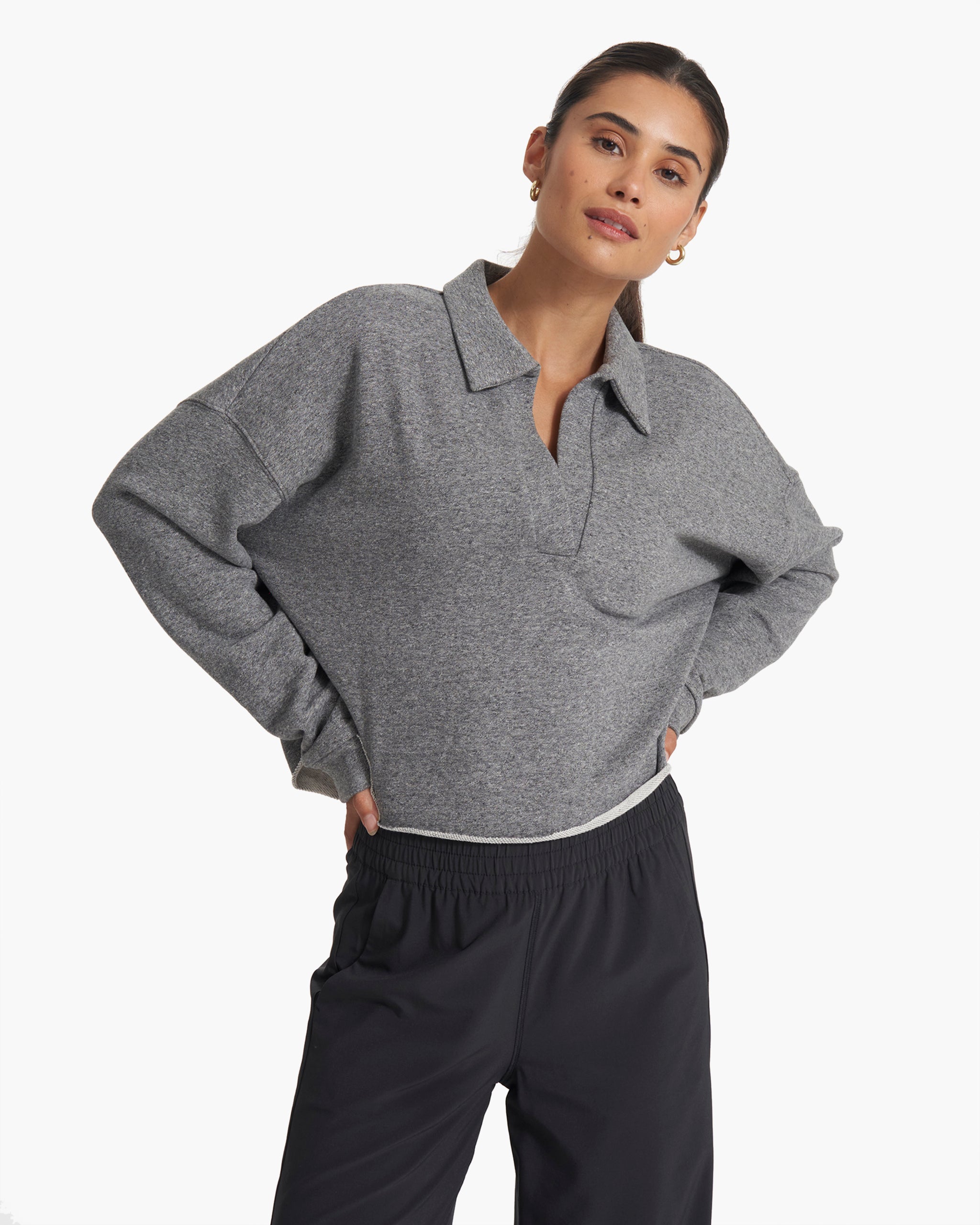 Sedona Polo | Heather Grey