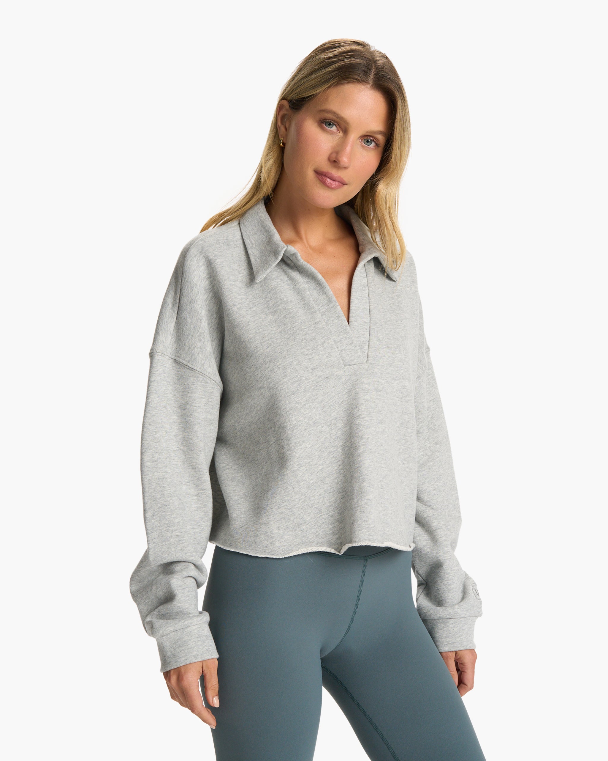 Sedona Polo | Light Heather Grey