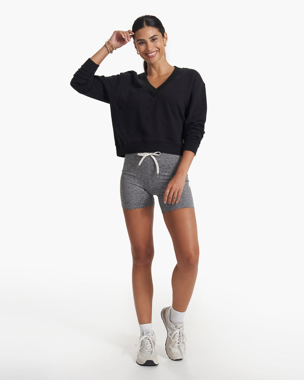 Sedona V Neck | Black