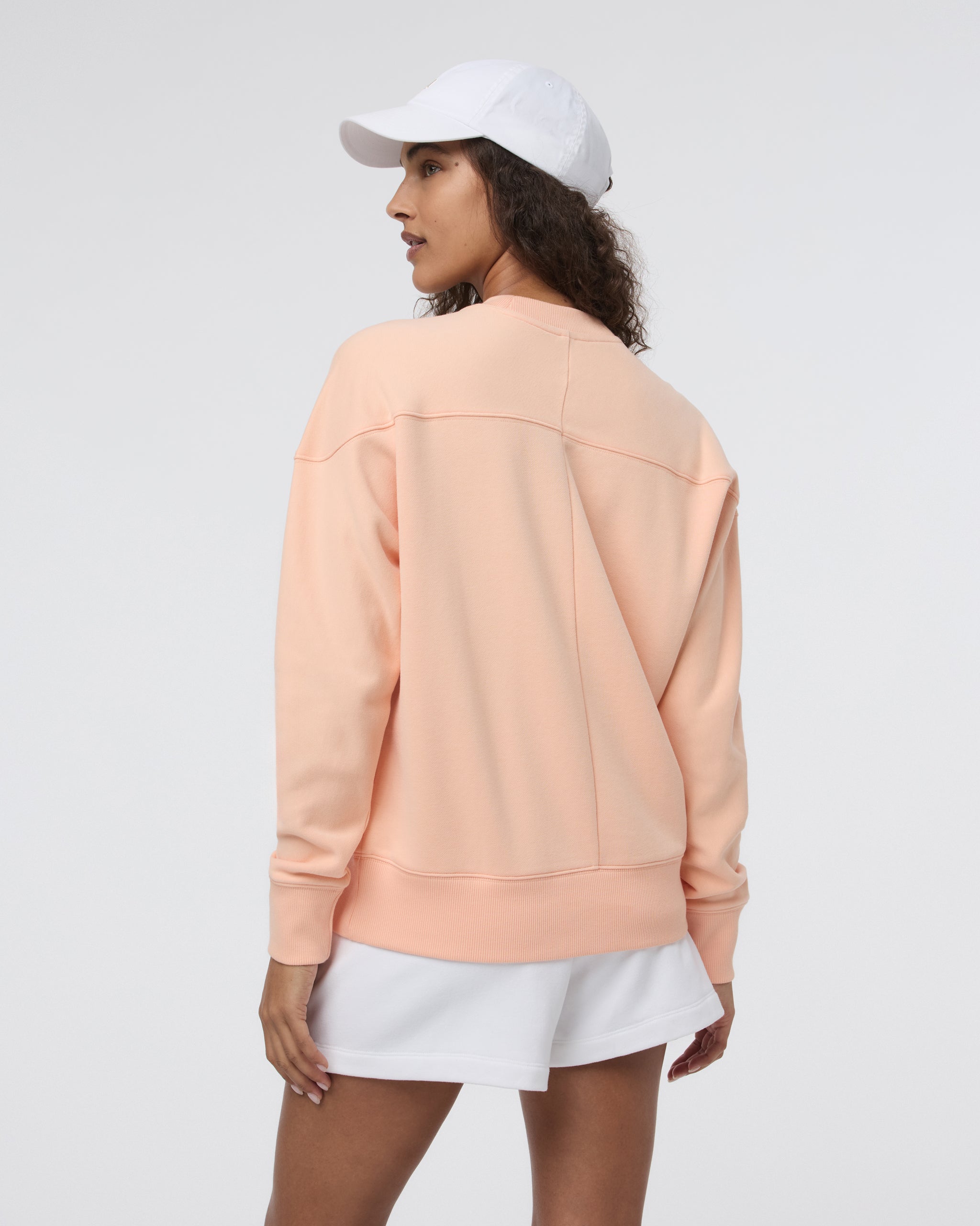 Sedona Weekender Crew | Bright Peach