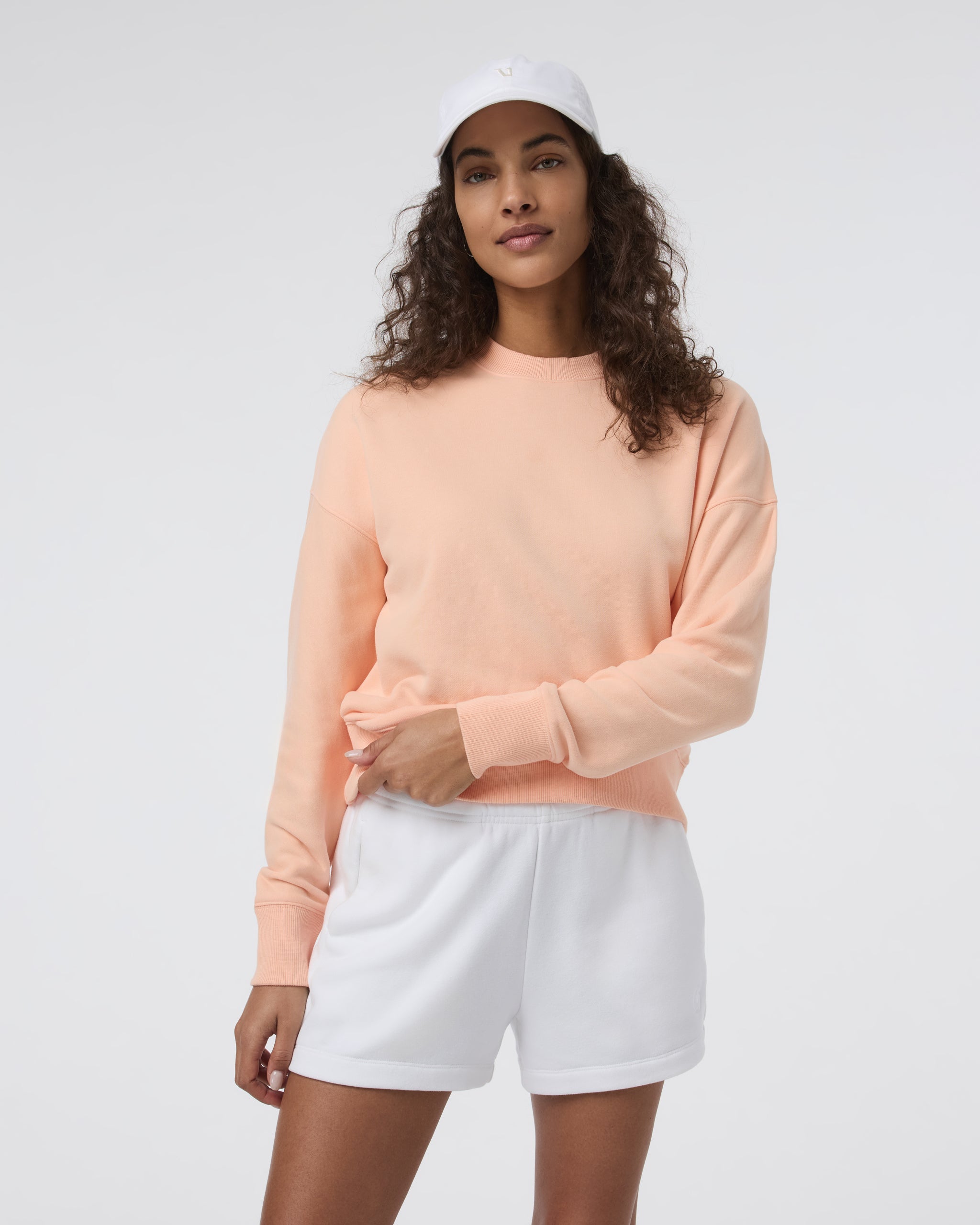 Sedona Weekender Crew | Bright Peach