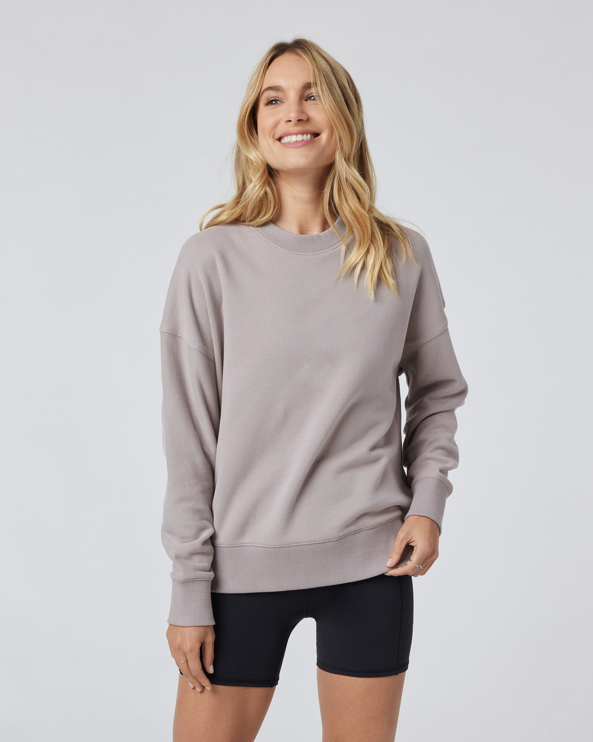 Sedona Weekender Crew | Soft Pewter