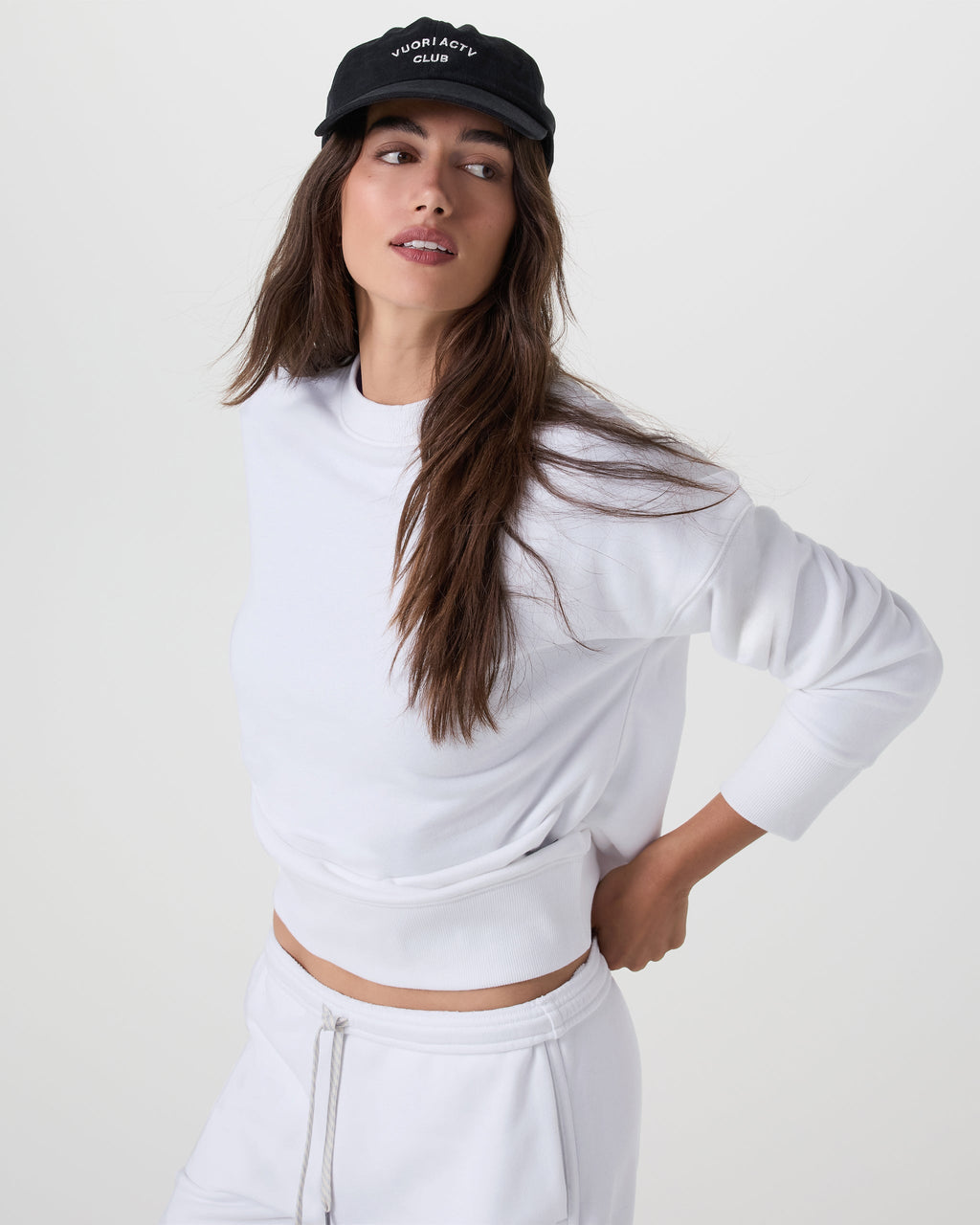 Sedona Weekender Crew | White