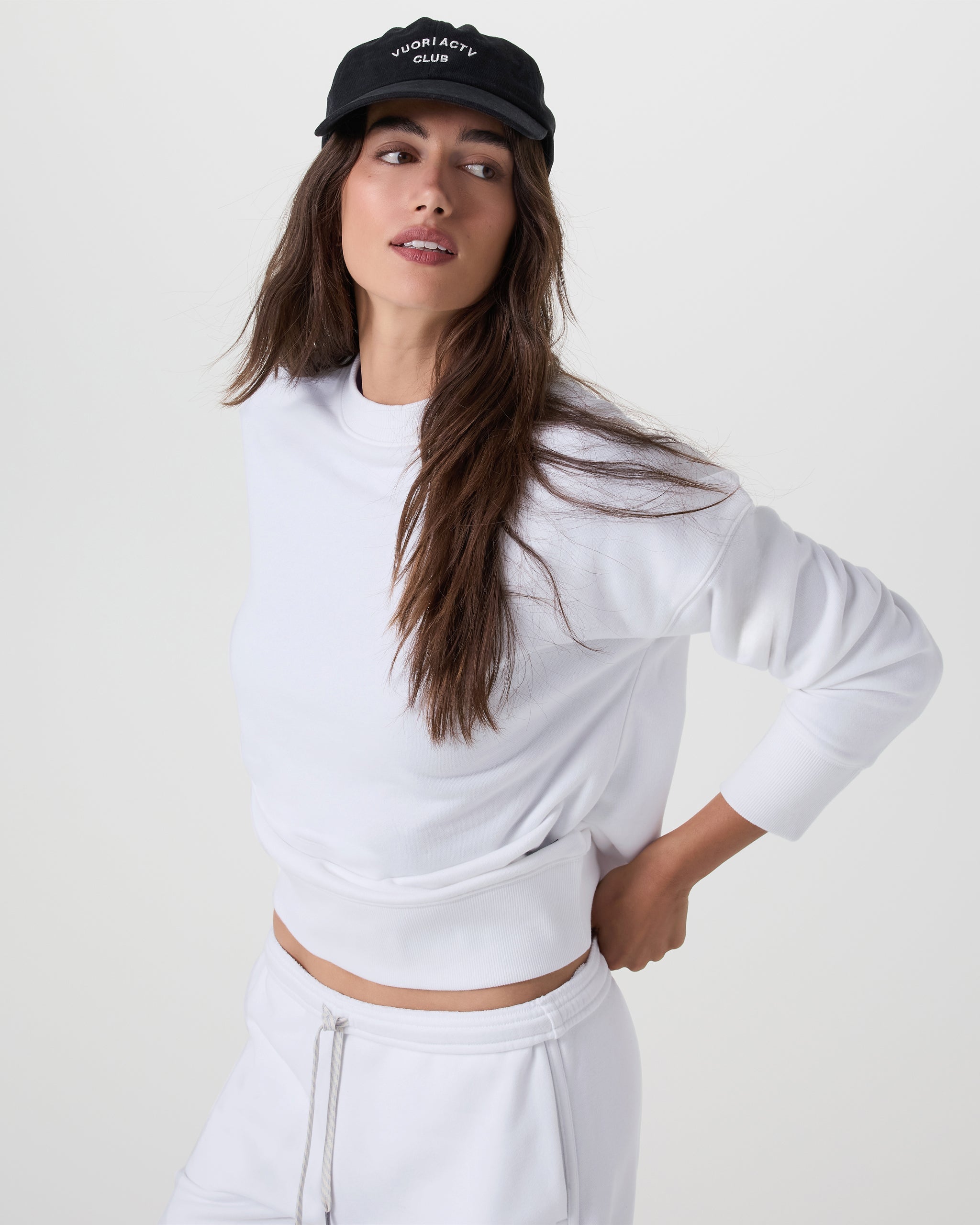 Sedona Weekender Crew | White