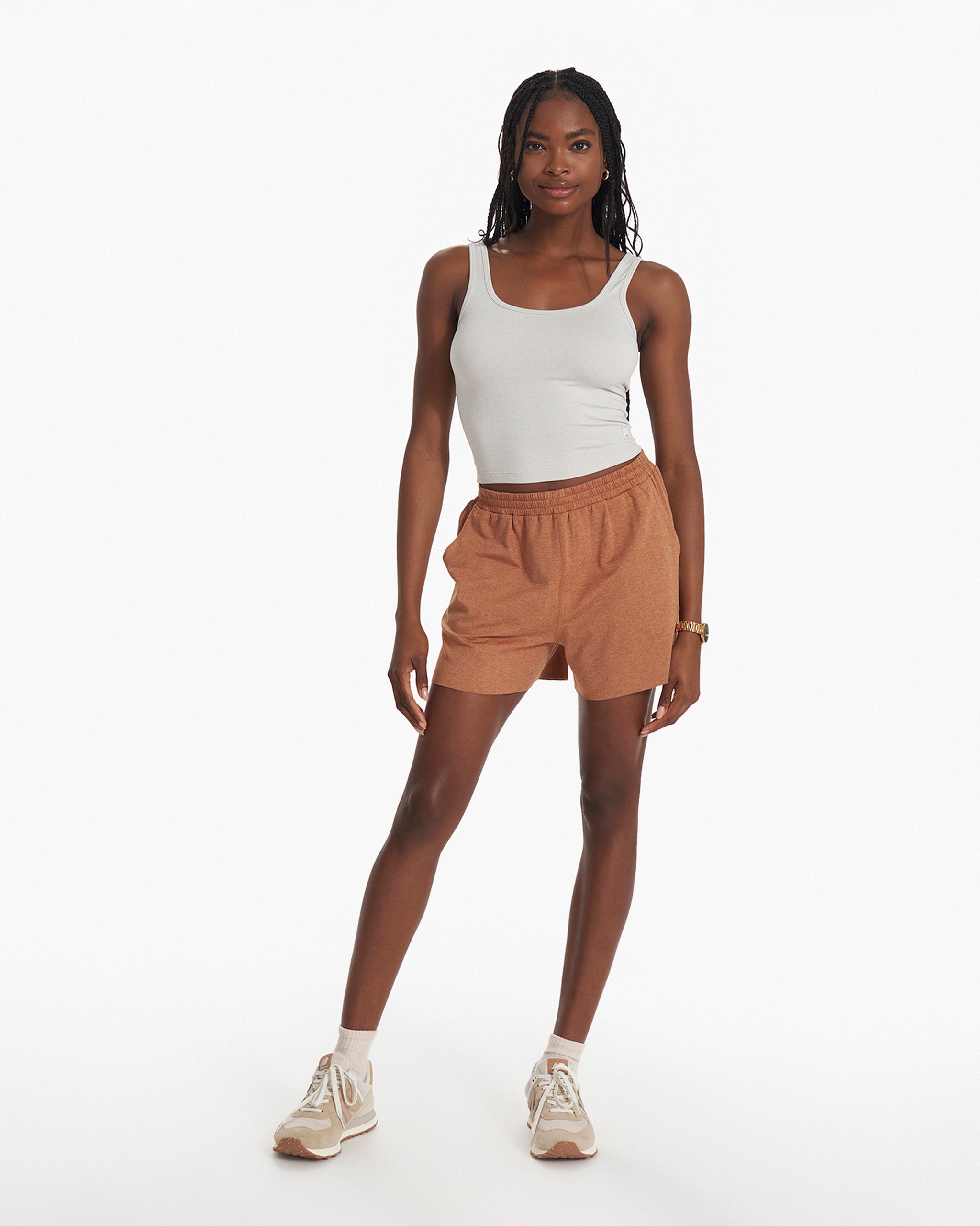 Boyfriend Short | Palo Santo Heather
