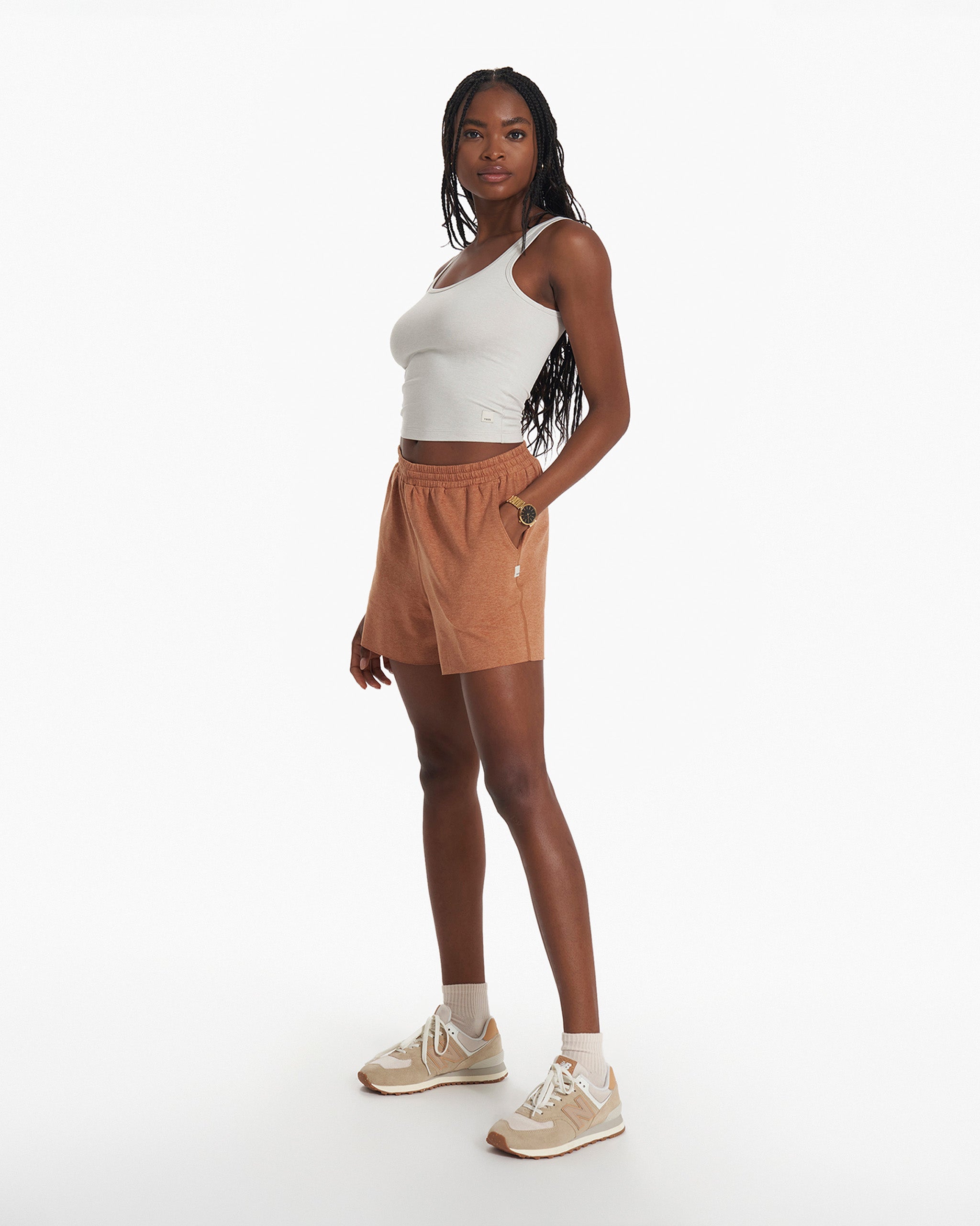 Boyfriend Short | Palo Santo Heather