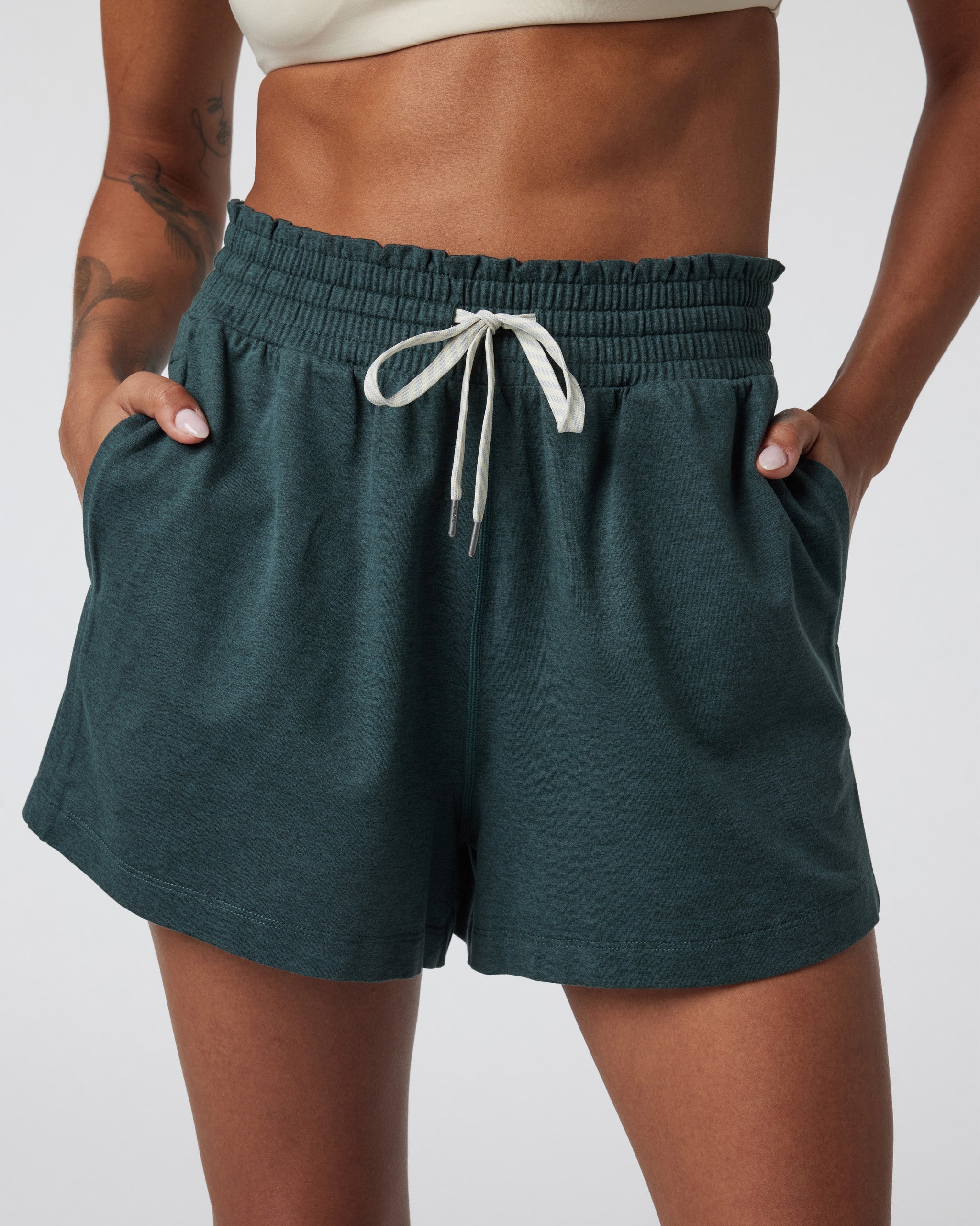 Halo Boxy Short | Grove Heather