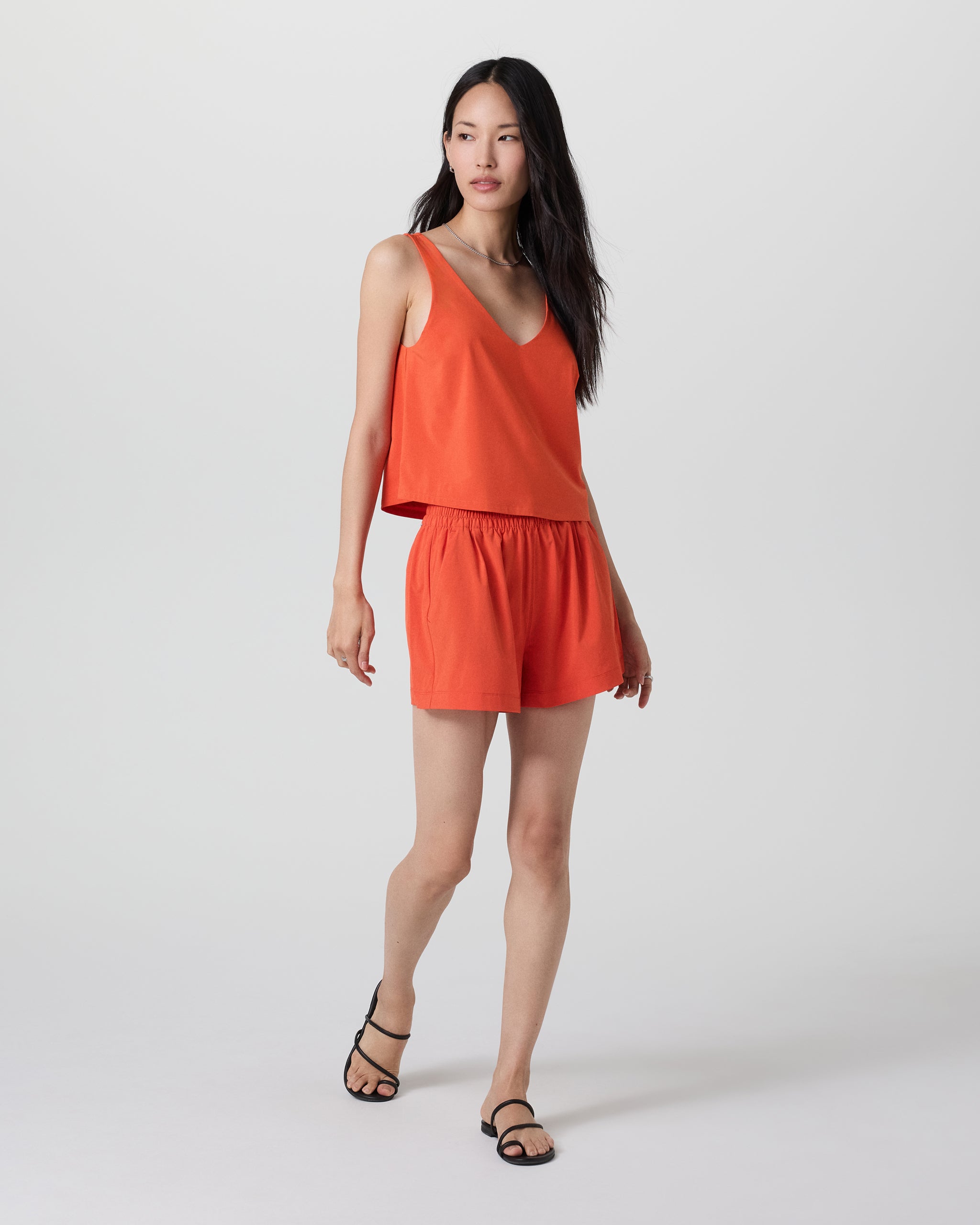 Villa Short | Bright Poppy