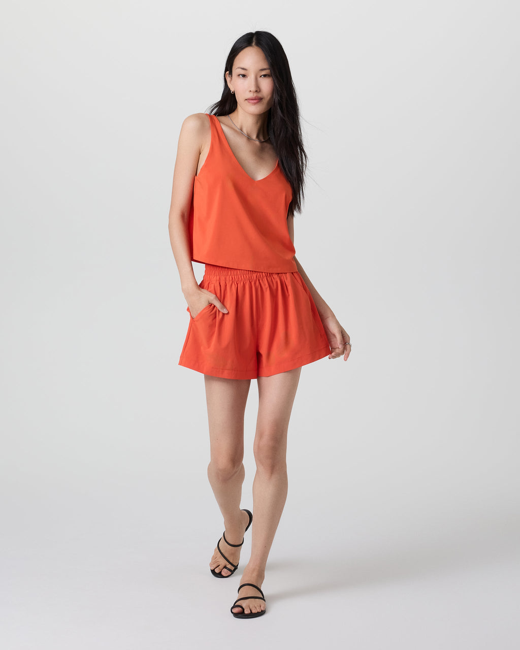 Villa Short | Bright Poppy