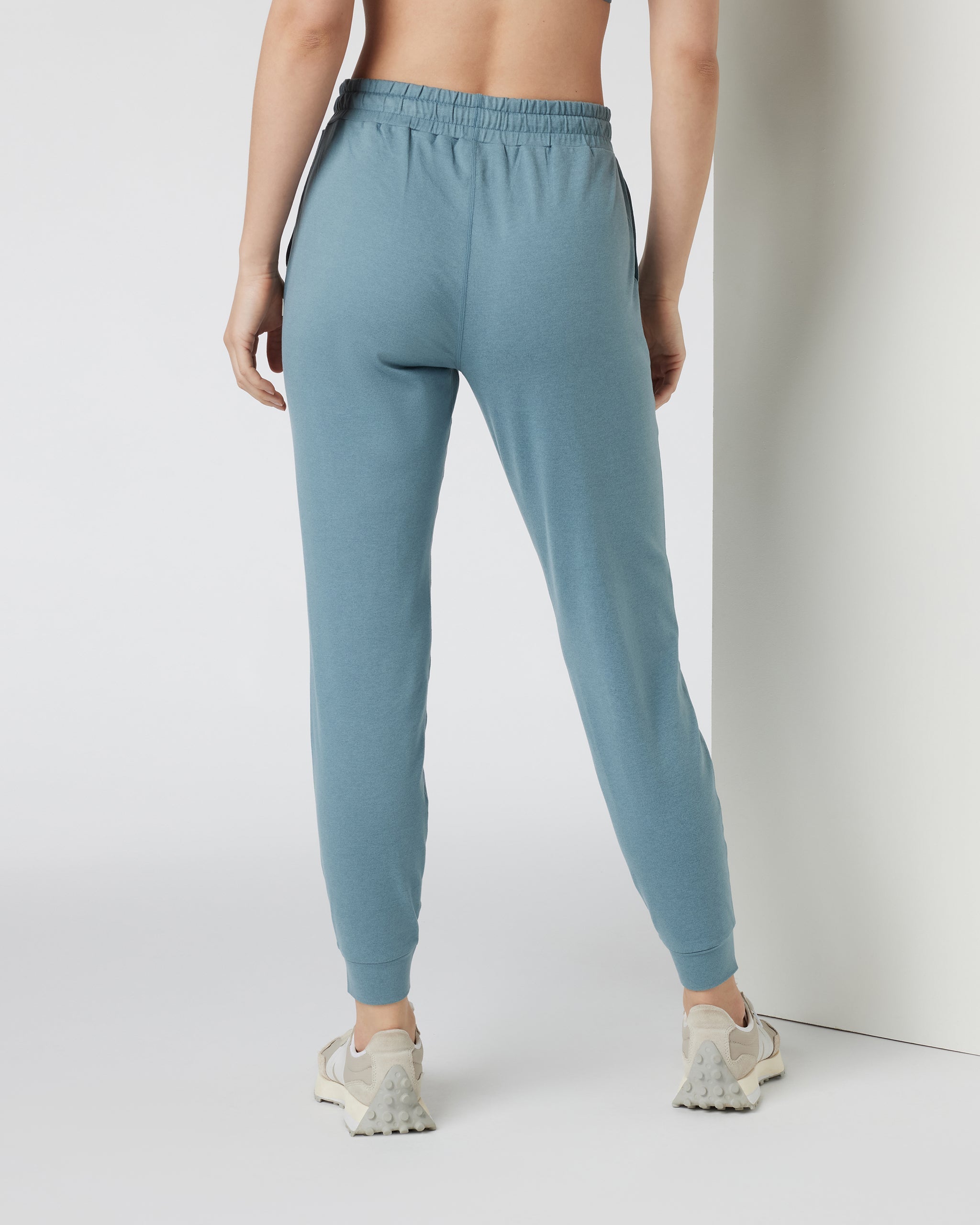 Performance Jogger - Long | Smoke Blue Heather