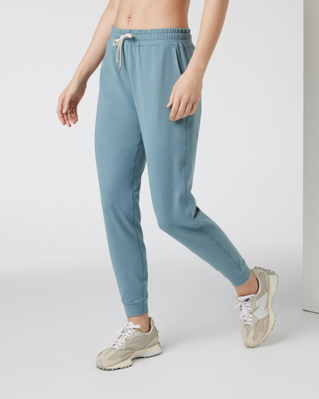 Performance Jogger - Long | Smoke Blue Heather