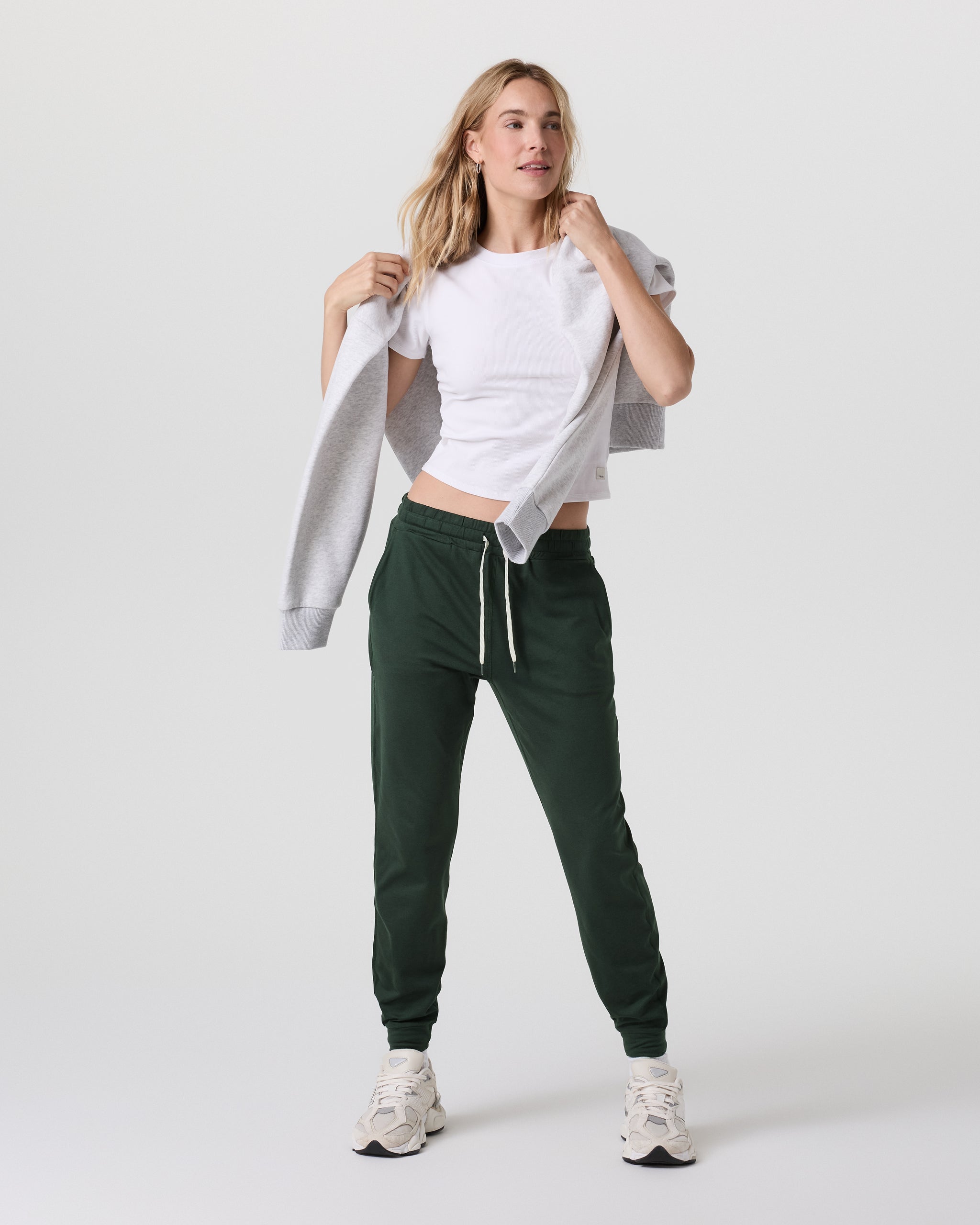 Performance Jogger - Long | Aspen Heather