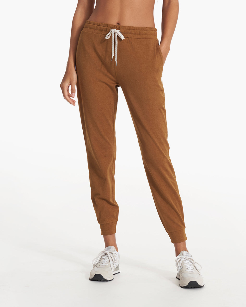 Performance Jogger - Long | Caramel Heather