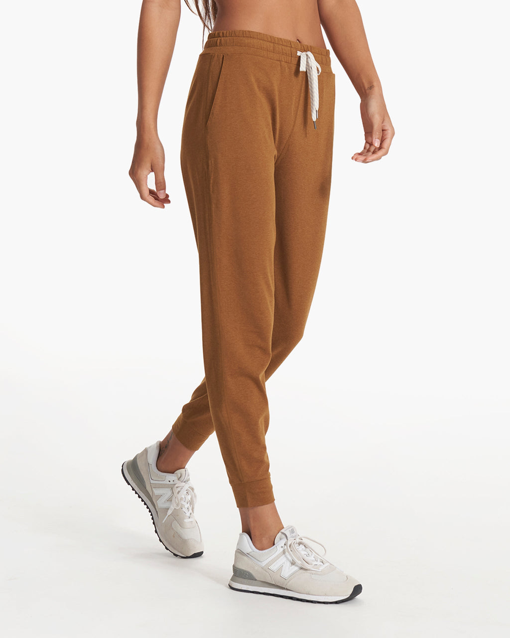 Performance Jogger - Long | Caramel Heather