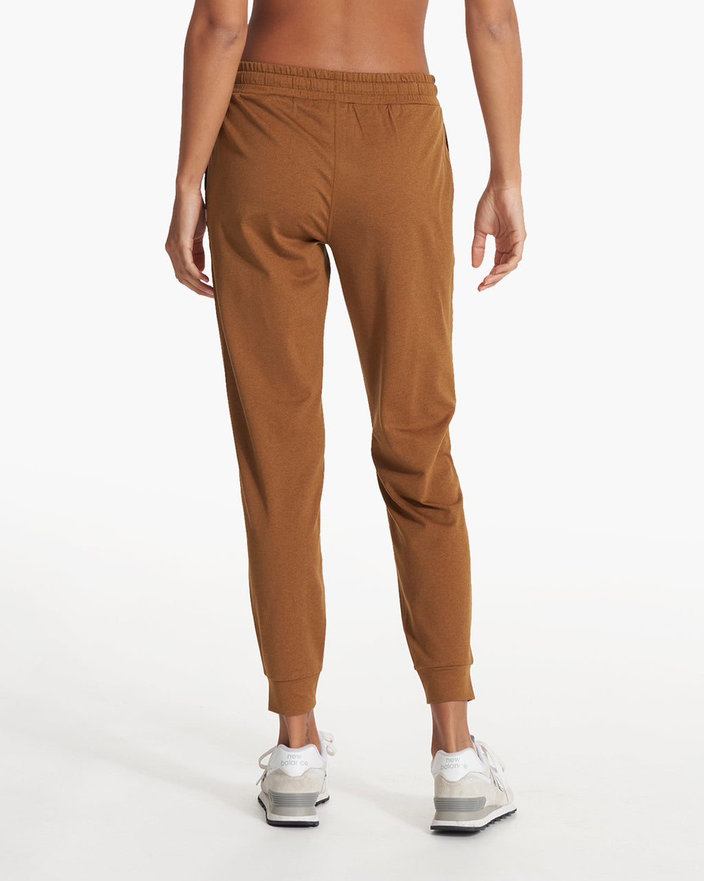 Performance Jogger - Long | Caramel Heather
