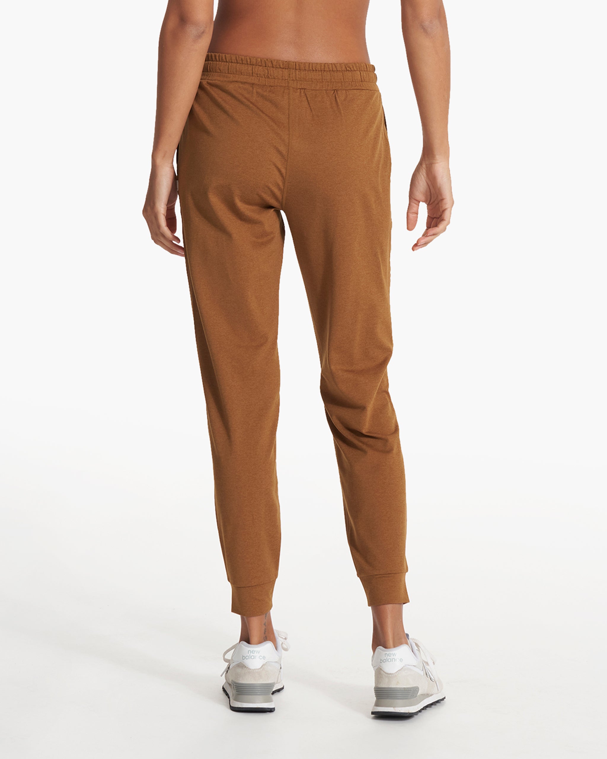 Performance Jogger - Long | Caramel Heather
