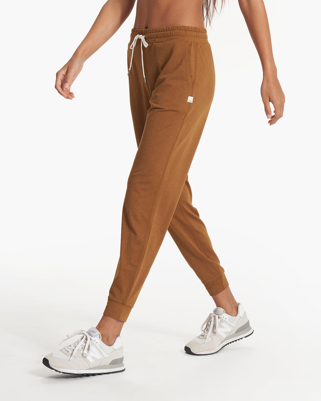 Performance Jogger - Long | Caramel Heather