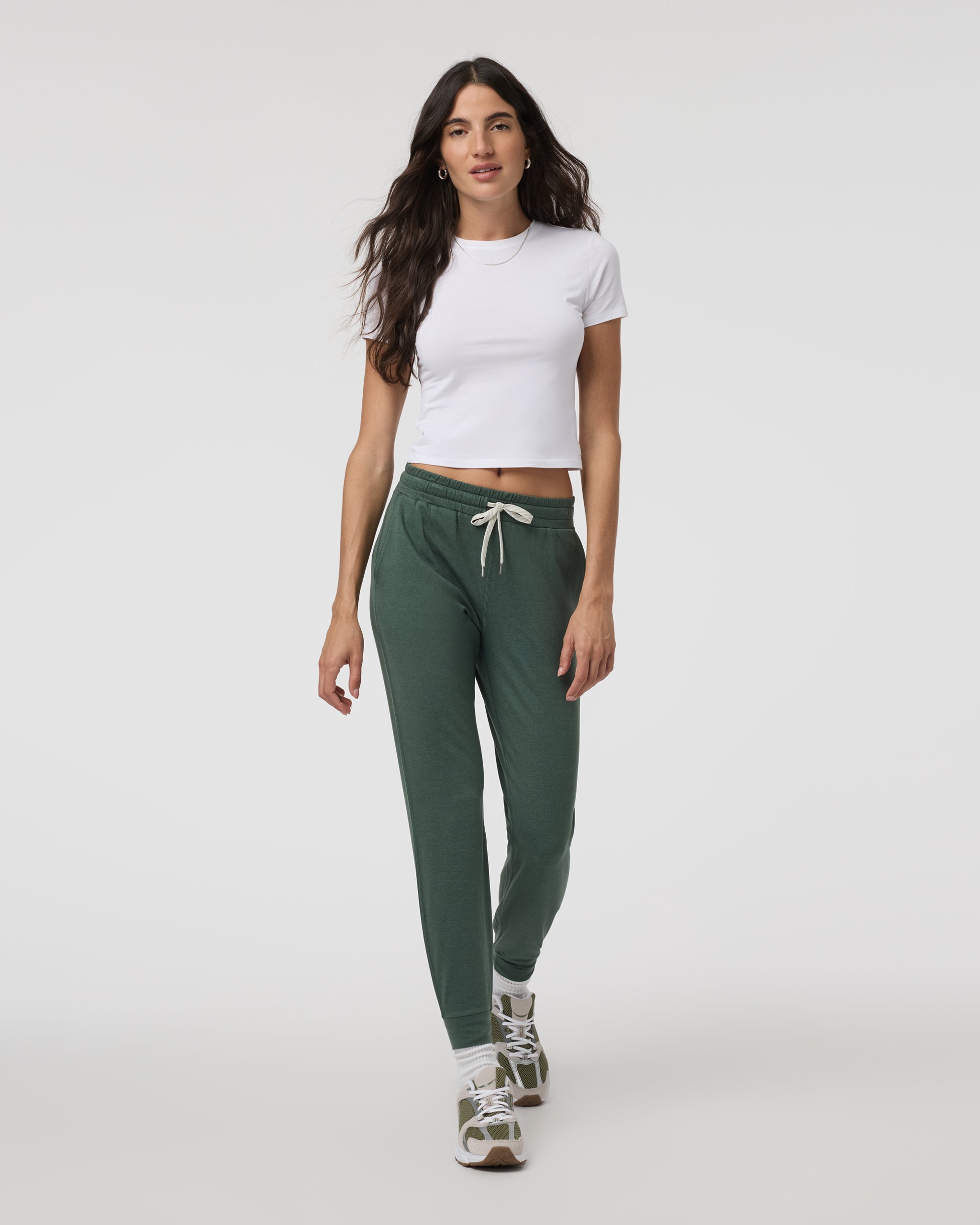 Performance Jogger - Long | Marsh Heather