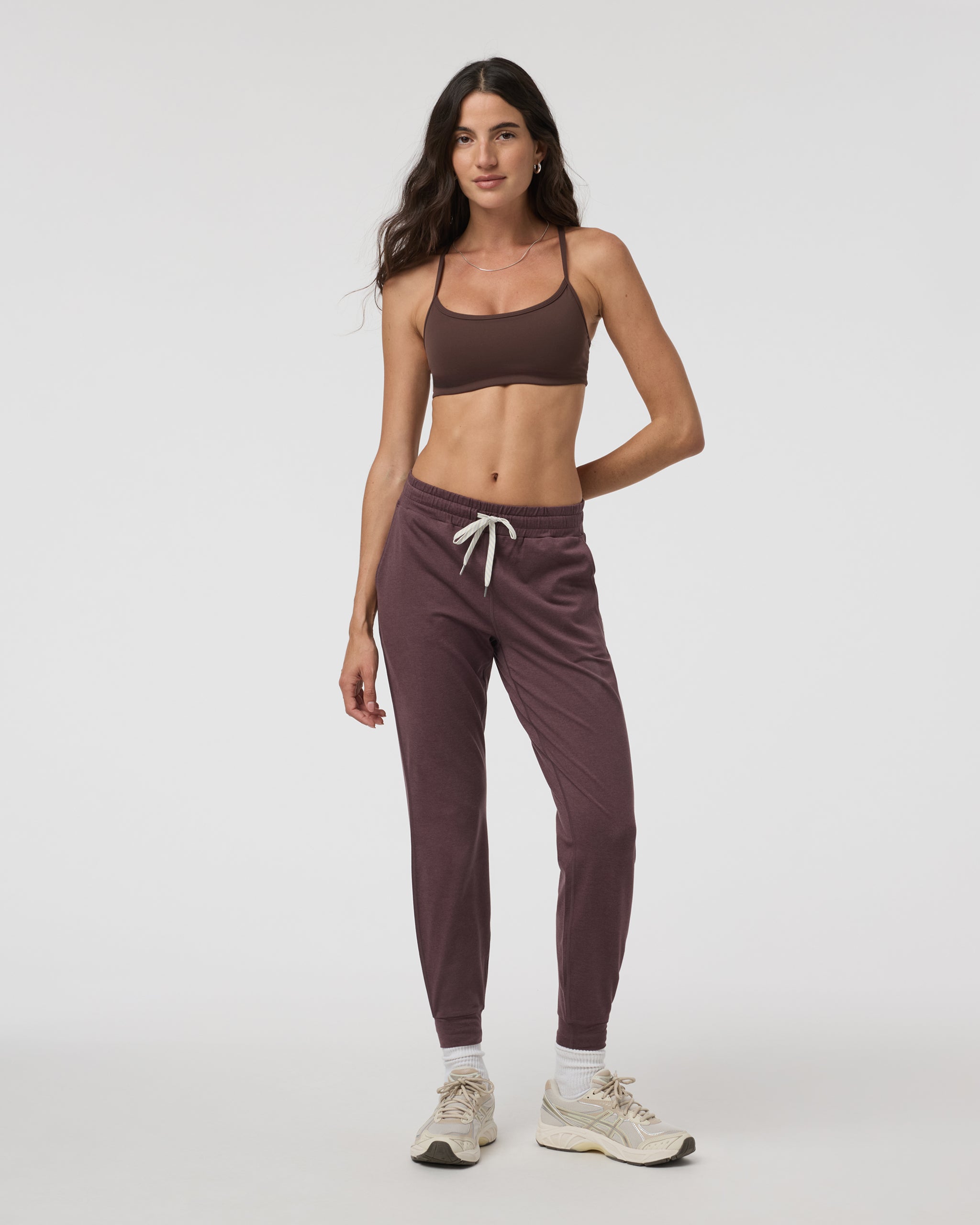 Performance Jogger - Long | Elderberry Heather