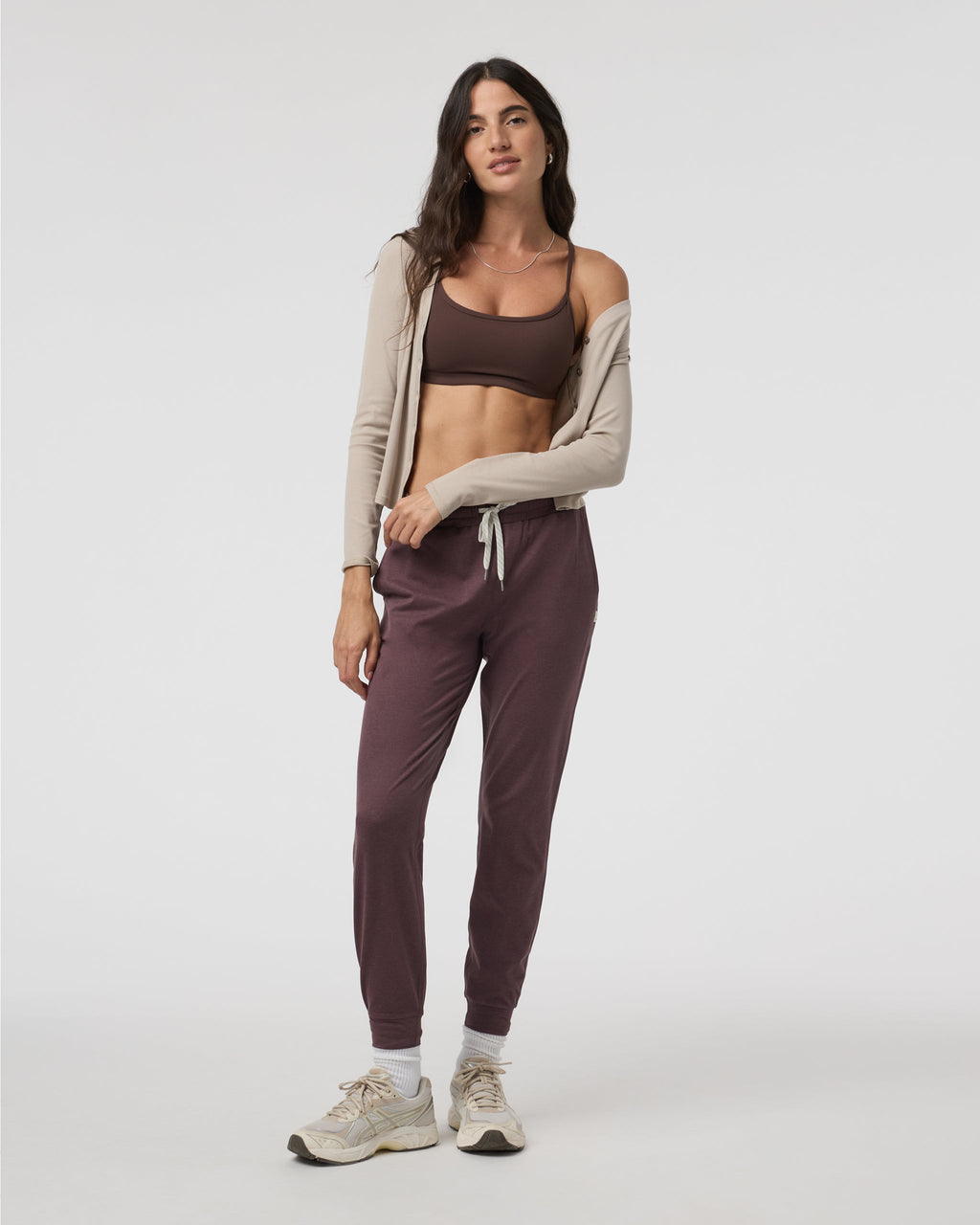 Performance Jogger - Long | Elderberry Heather