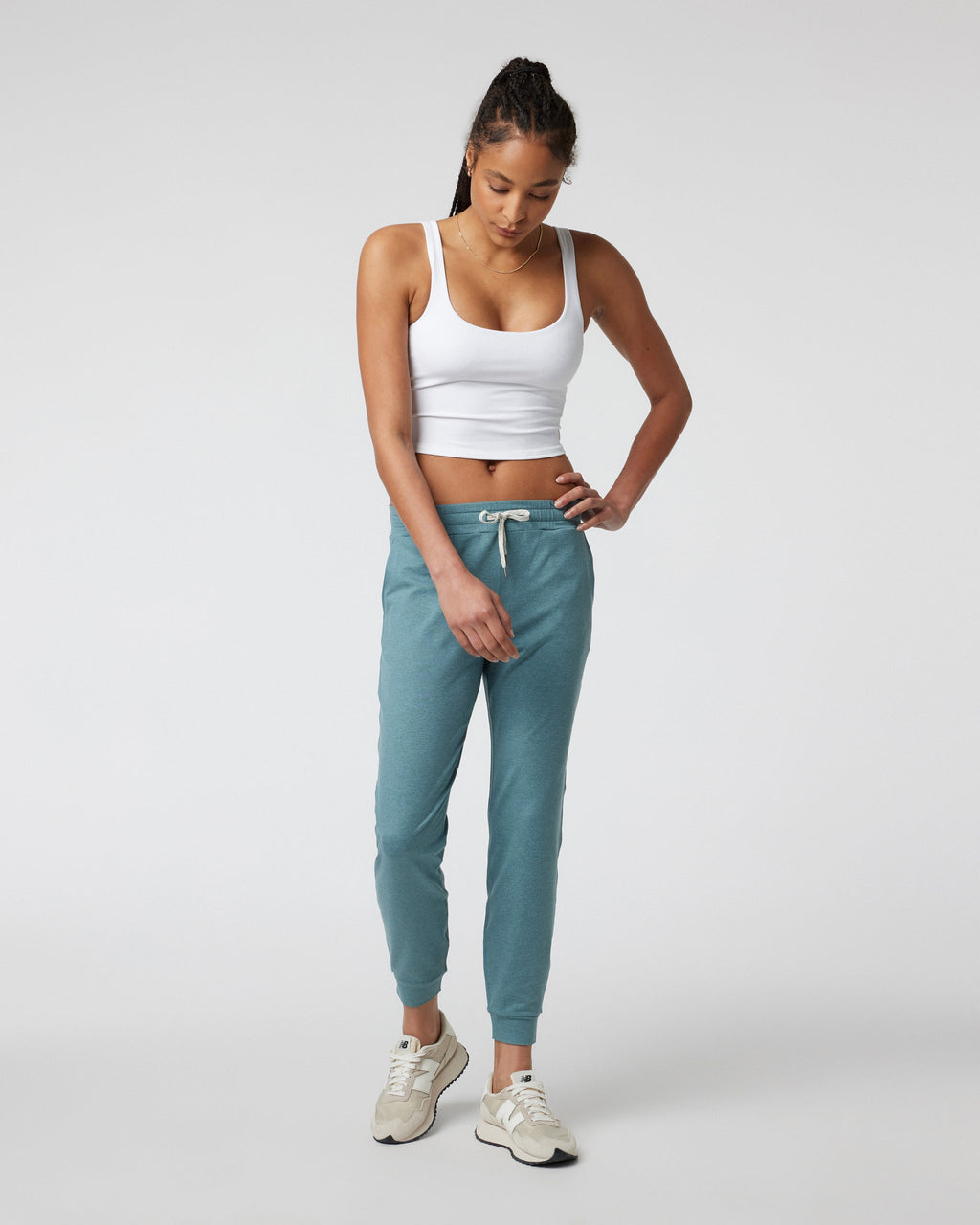 Performance Jogger - Long | Iron Heather