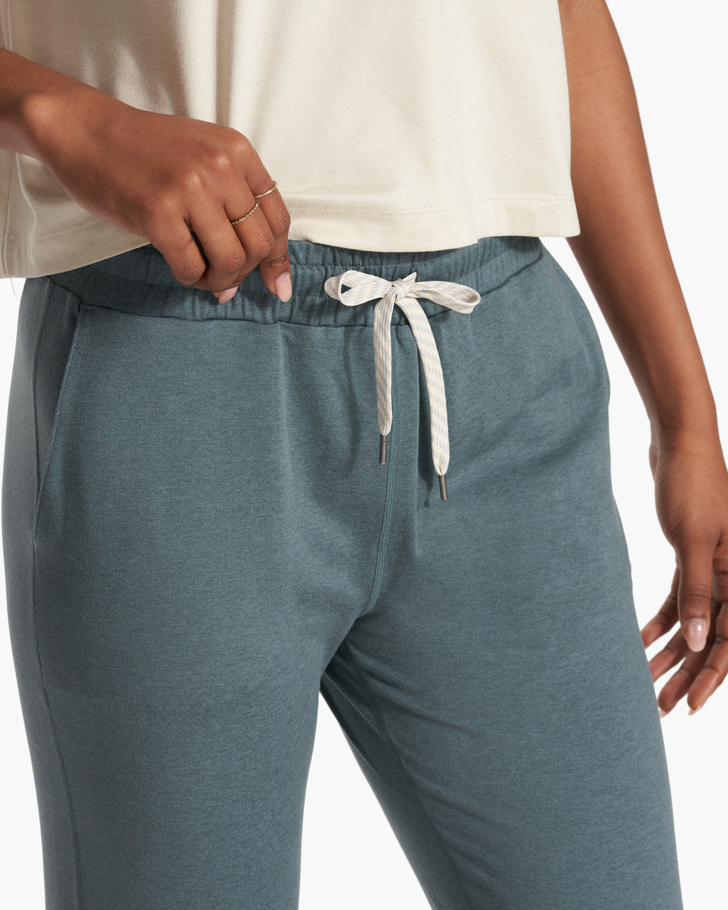 Performance Jogger - Long | Lake Heather