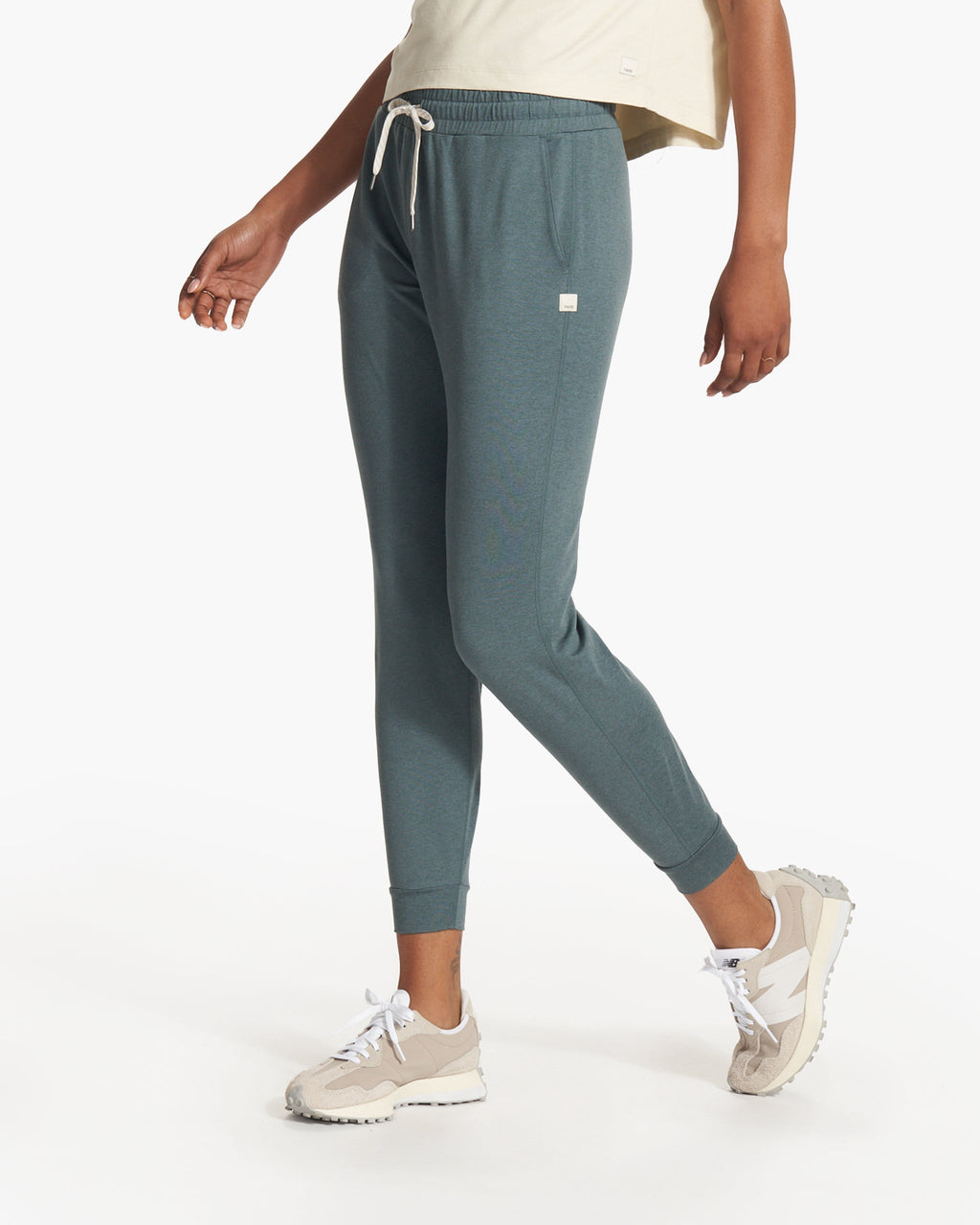 Performance Jogger - Long | Lake Heather
